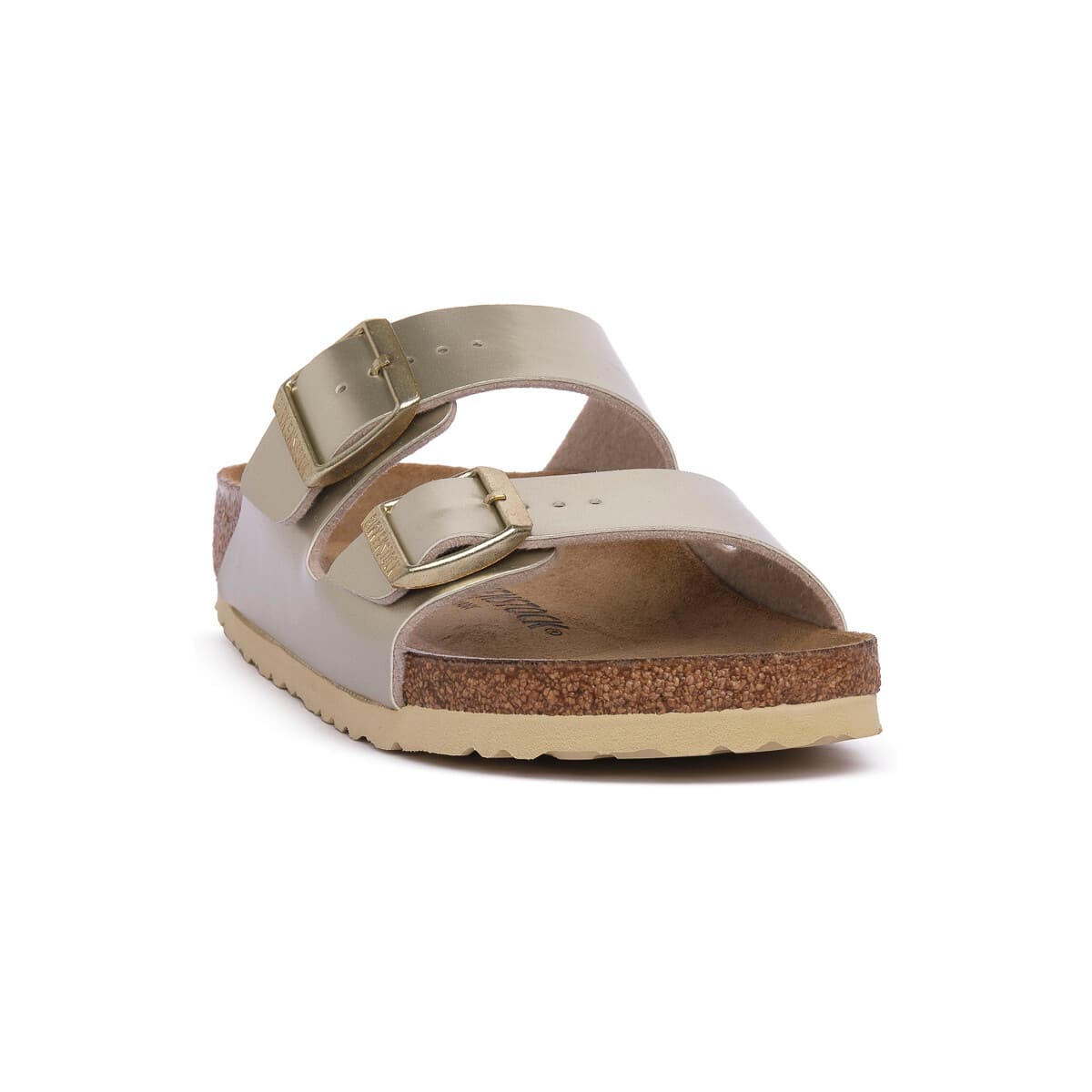 Mules BIRKENSTOCK ARIZONA KIDS METALLIC GOLD CALZ S