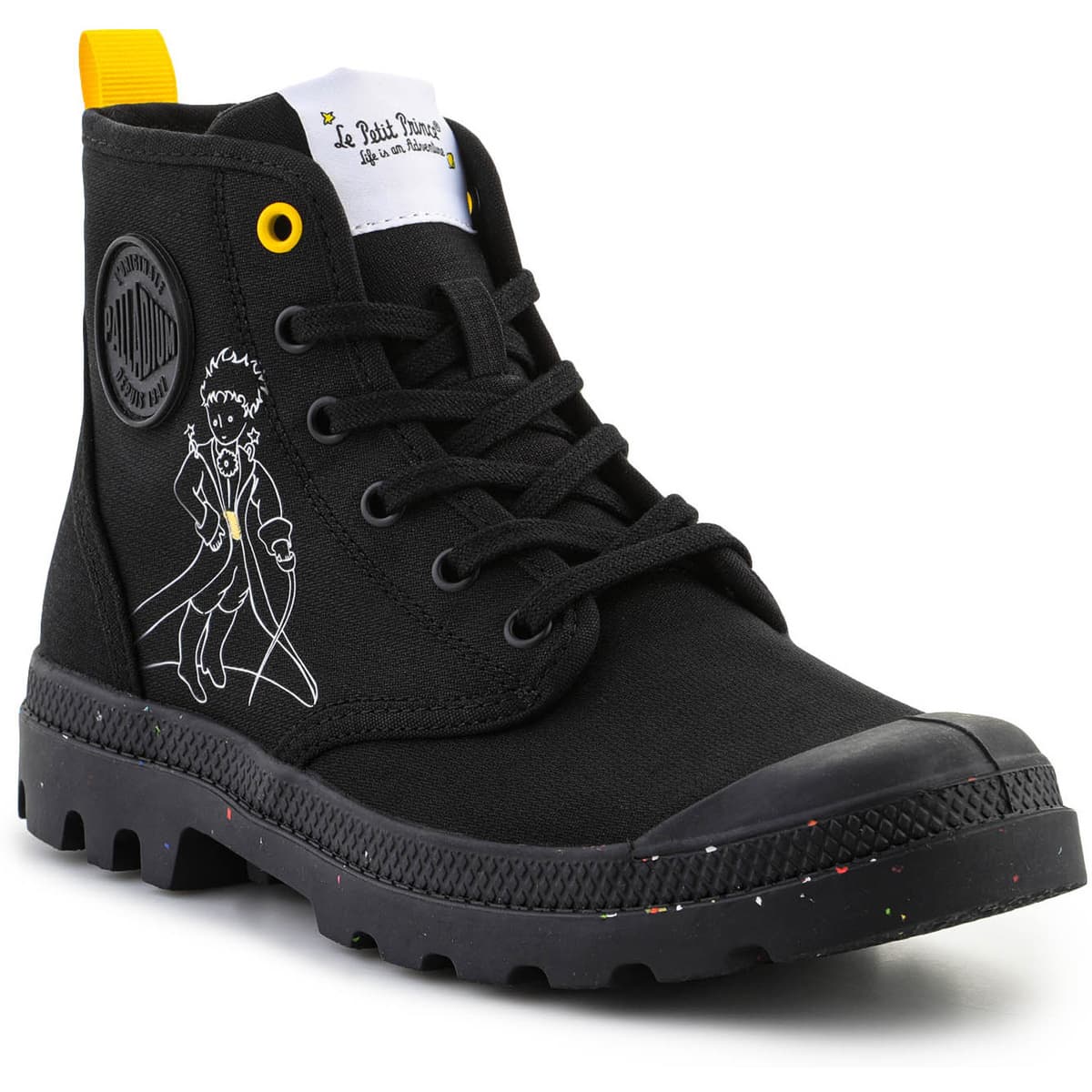 Ψηλά Sneakers Palladium Pampa-Petit Prince 74449-008-M Black