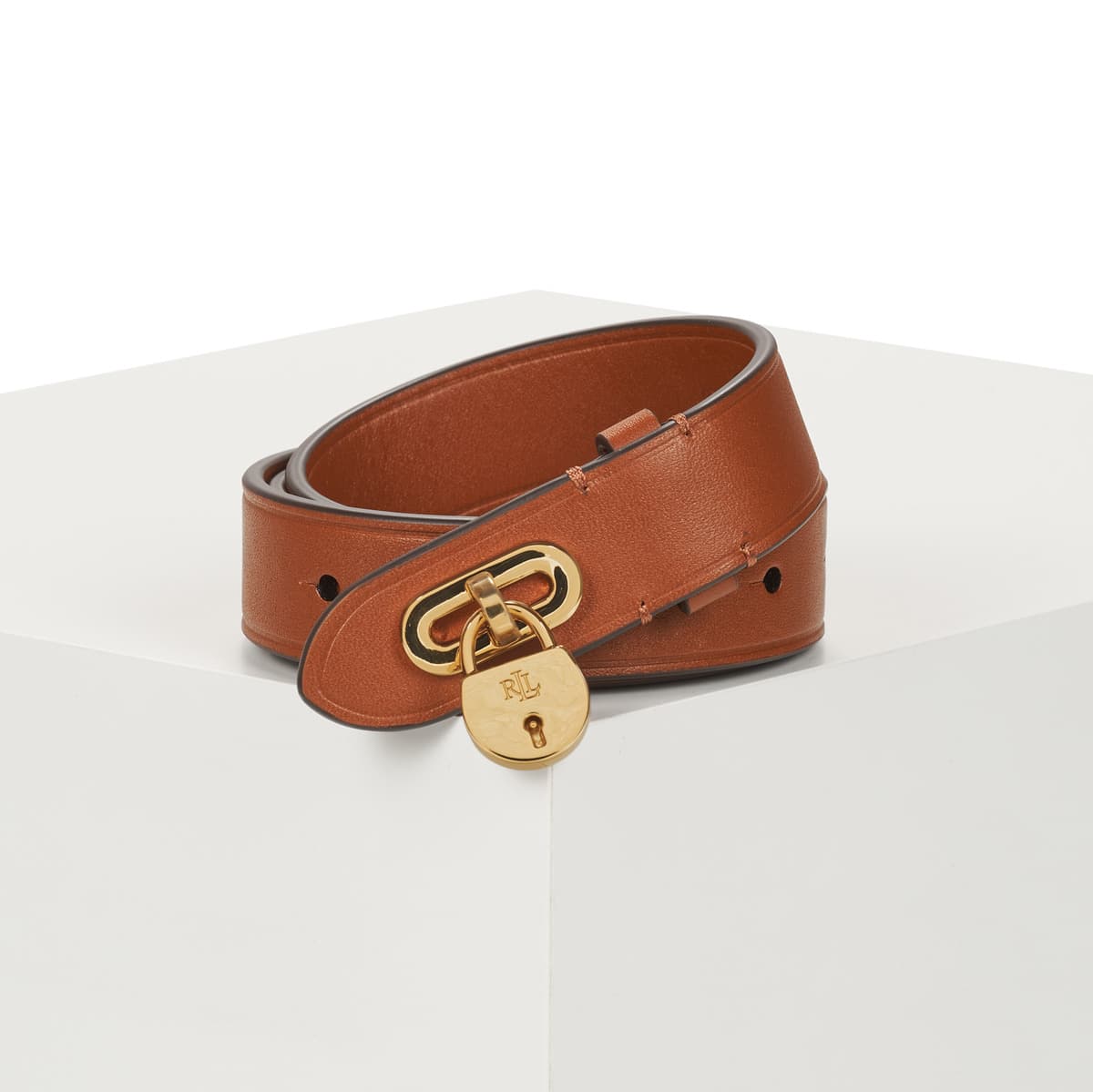 Ζώνη Lauren Ralph Lauren PADLOCK 20-BELT-SKINNY