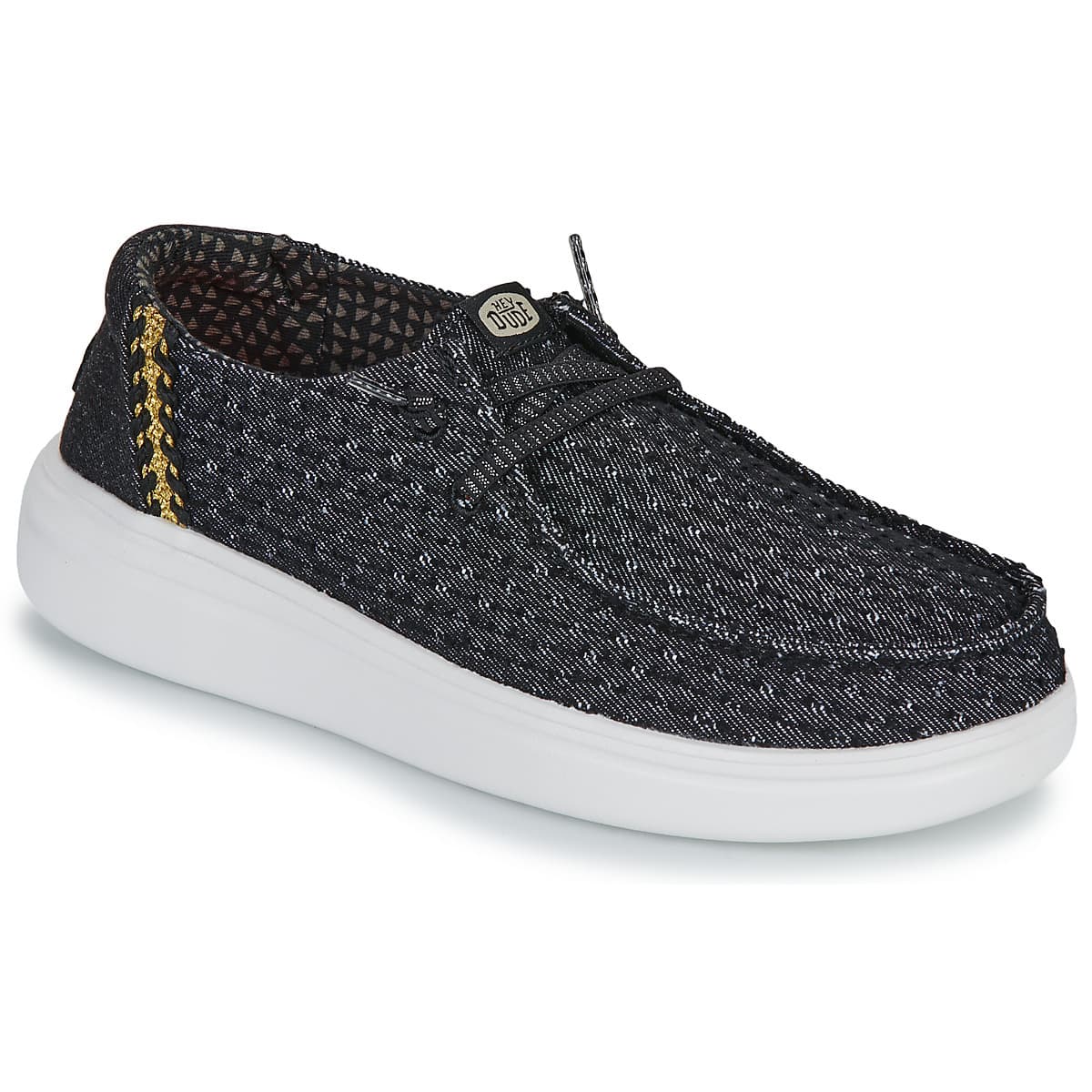 Slip on HEYDUDE WENDY RISE PERF CANVAS