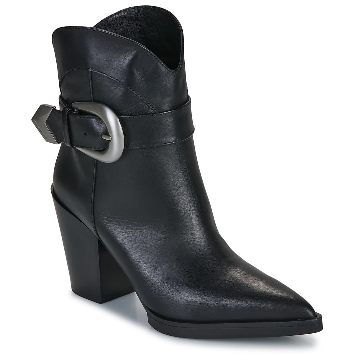Μπότες Karl Lagerfeld KOWBOY Buckle Mid Boot