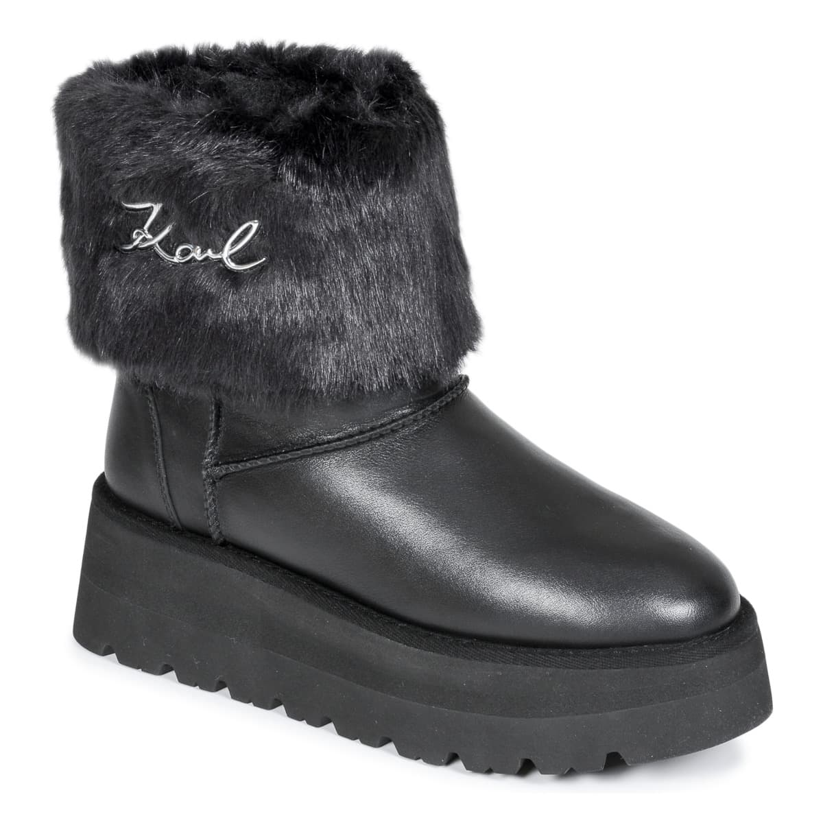 Μπότες για την πόλη Karl Lagerfeld SKYLAR Signia Kollar Mid Boot