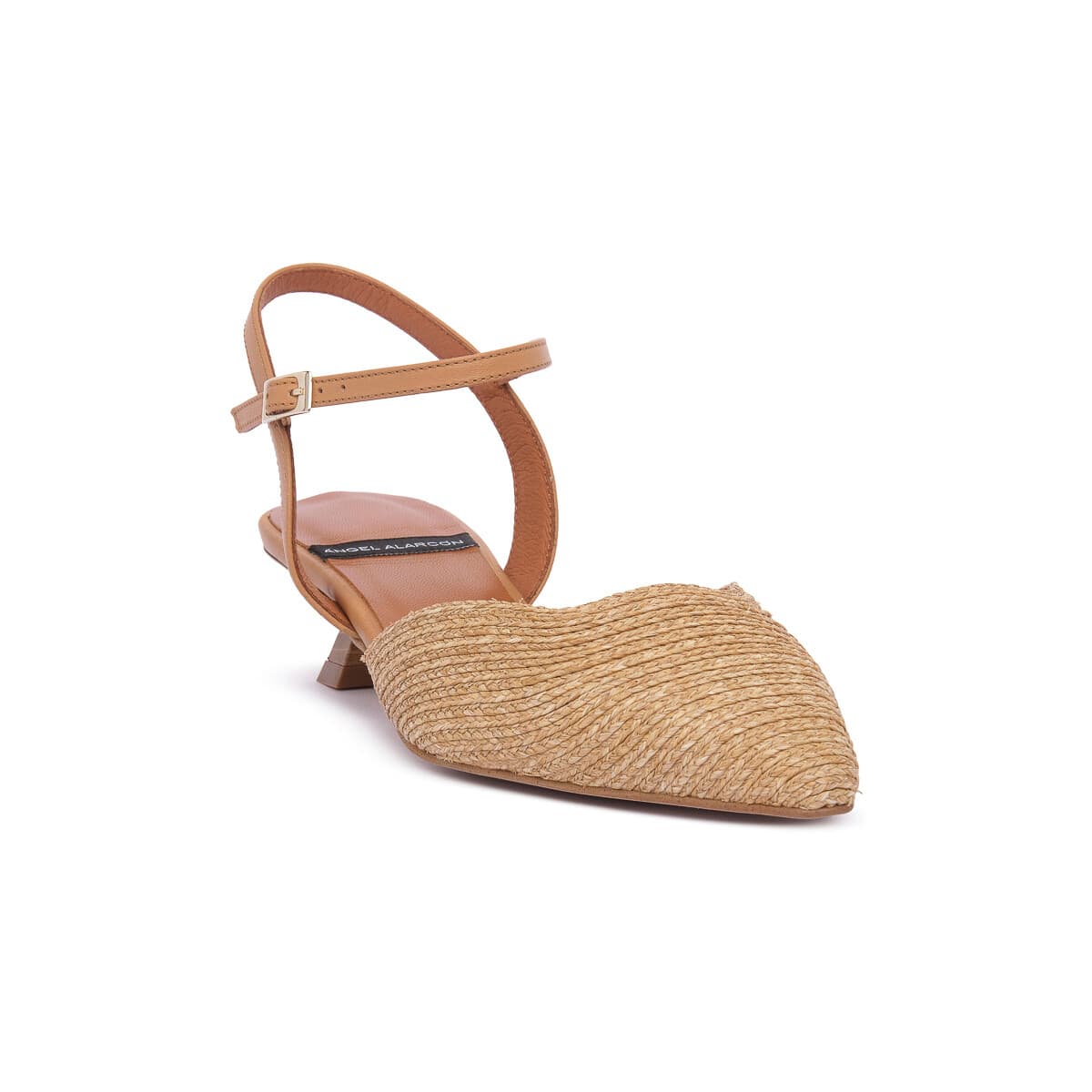 Γόβες Angel Alarcon TRENZADO NATURAL