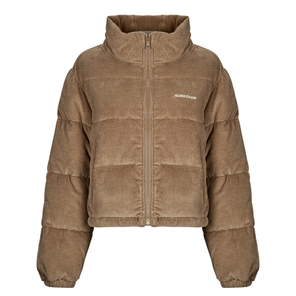 Χοντρό μπουφάν Guess CROPPED PUFFER