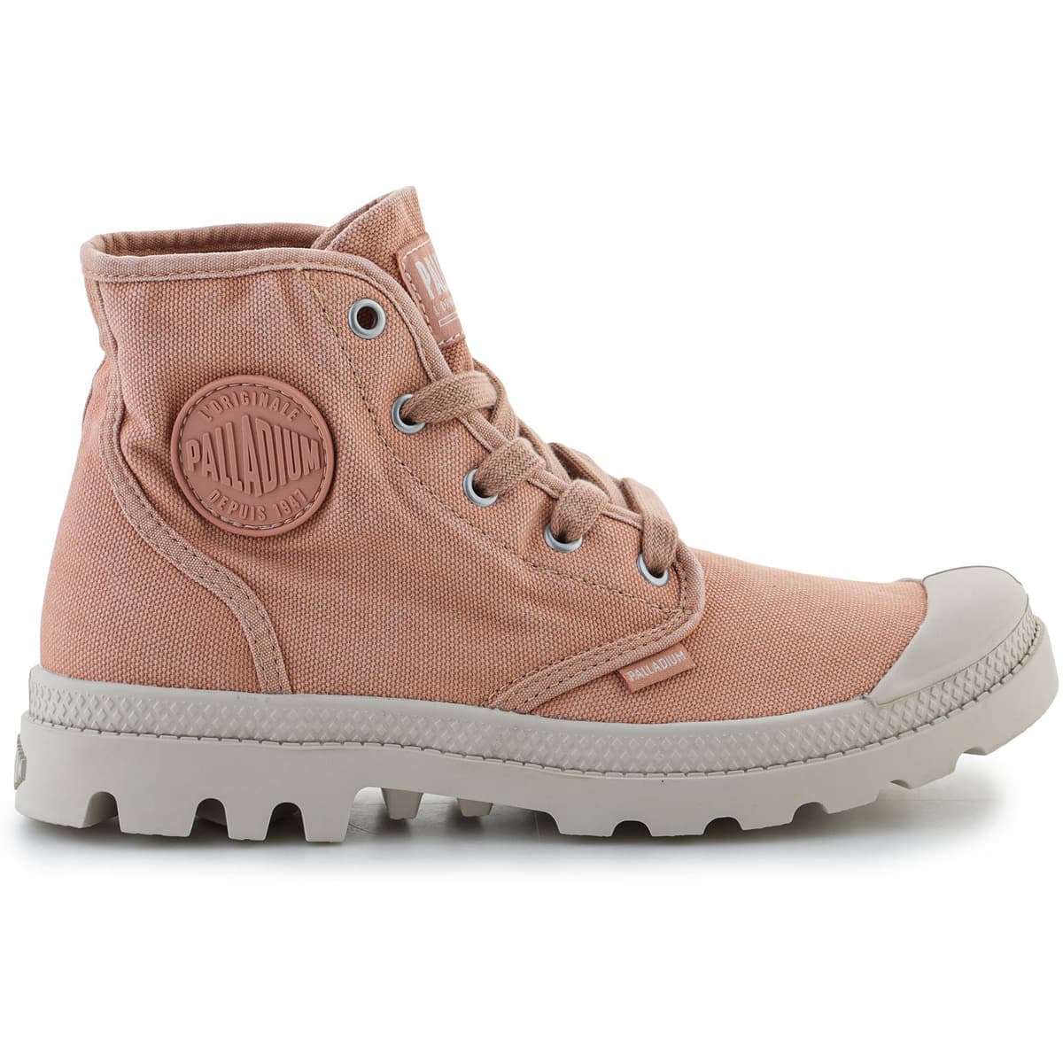 Ψηλά Sneakers Palladium Pampa Hi 92352-664-M Rose Stone