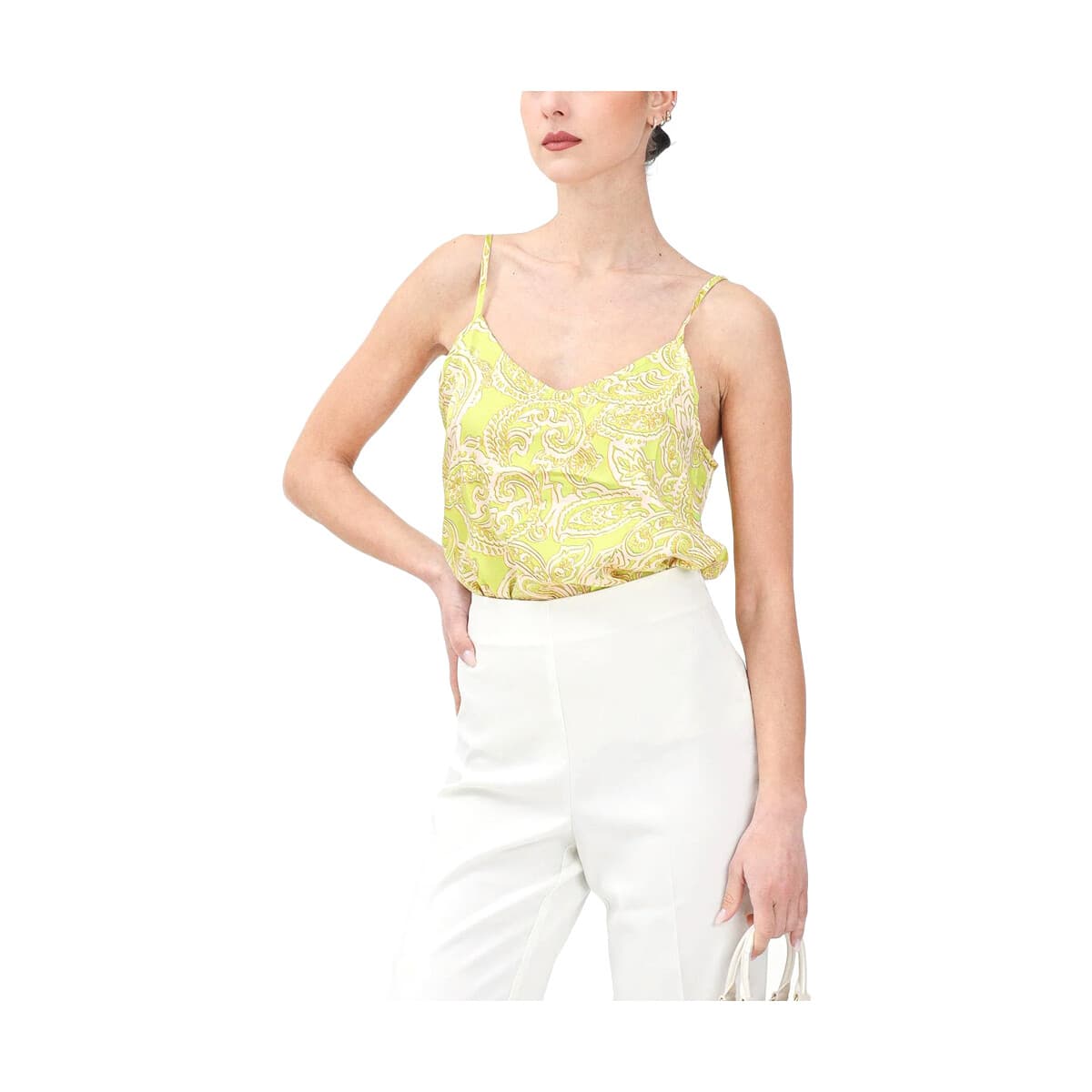 Μπλουζάκια με μακριά μανίκια Only ONLPAULA SINGLET TOP WOMEN