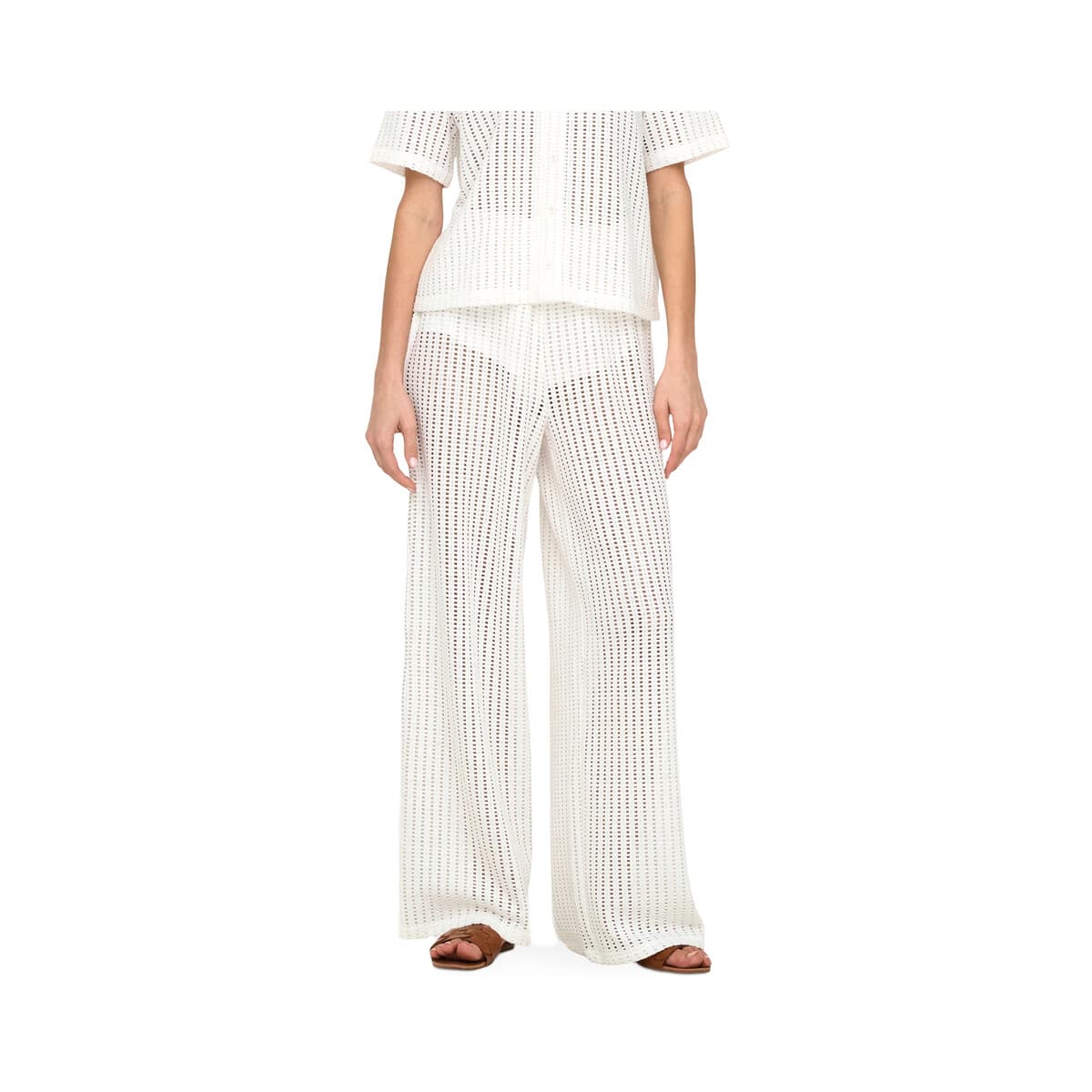 Παντελόνια Only ONLFREYA STRAIGHT FIT PANTS WOMEN