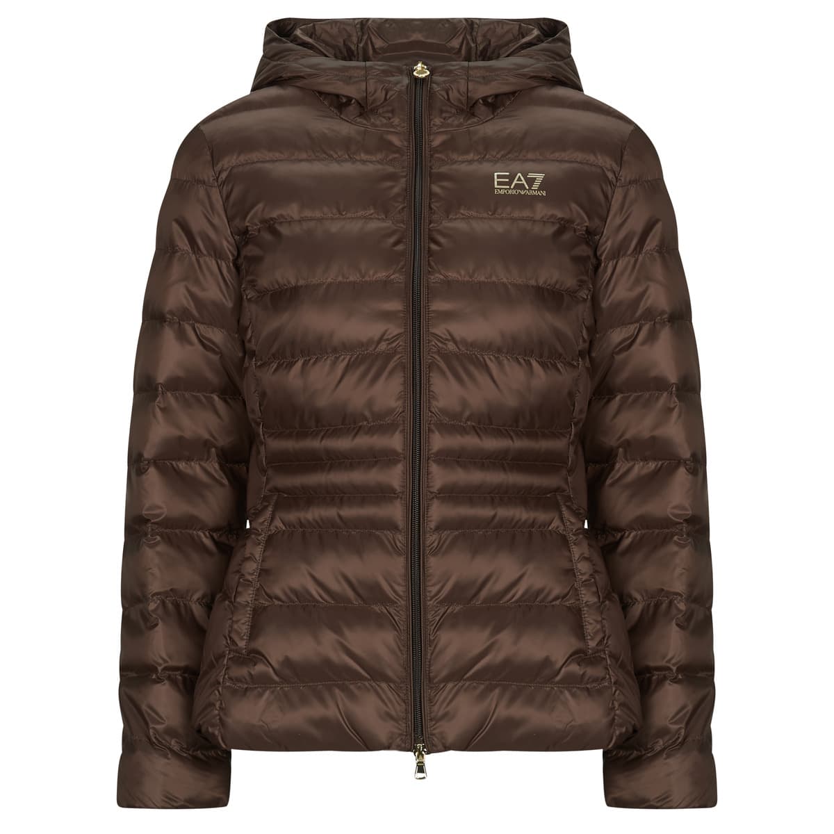 Χοντρό μπουφάν Emporio Armani EA7 TRAIN CORE LADY W ECO DOWN JACKET HO MEDIUM PADDED - TRAIN CORE