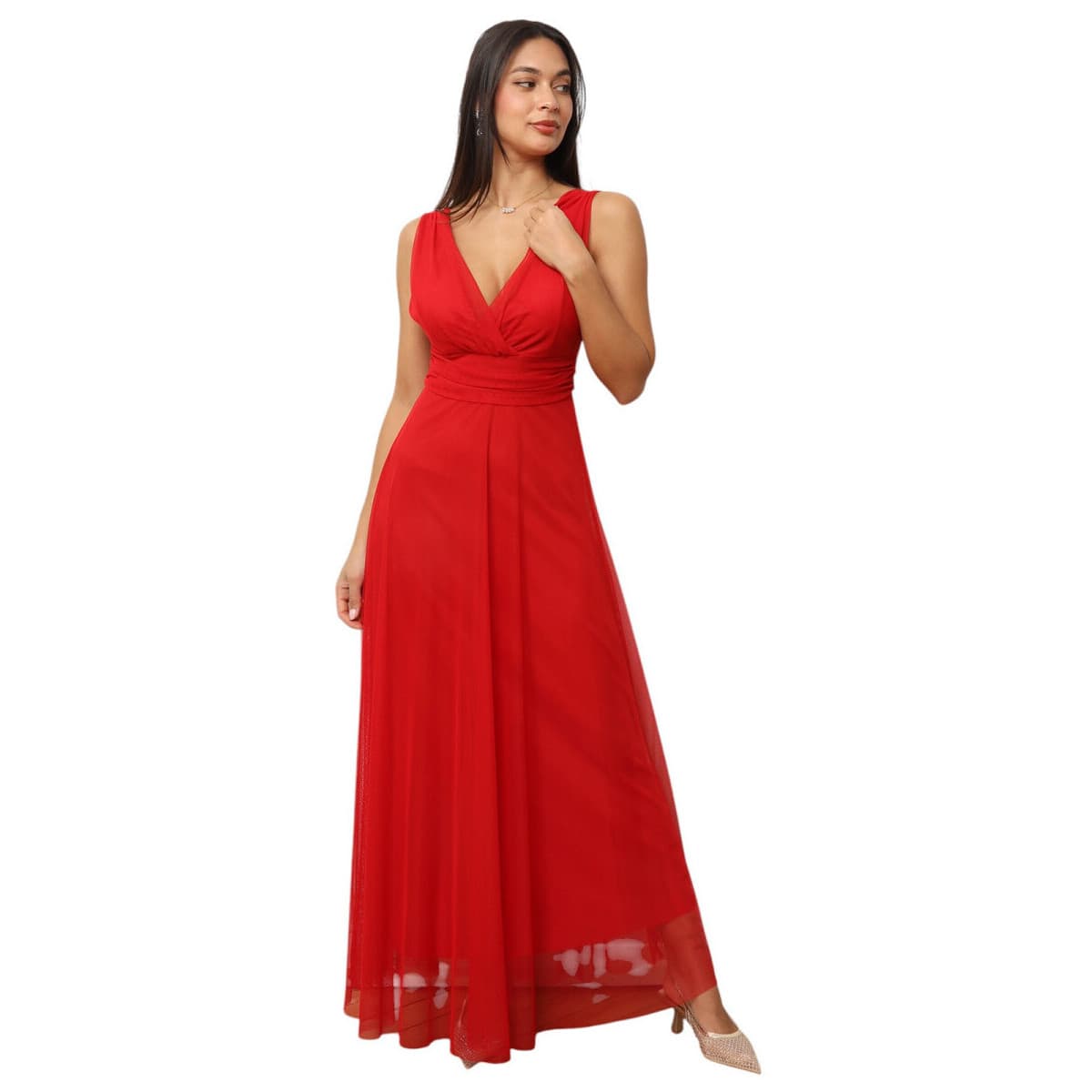 Μακριά Φορέματα La Modeuse 74818_P176757
