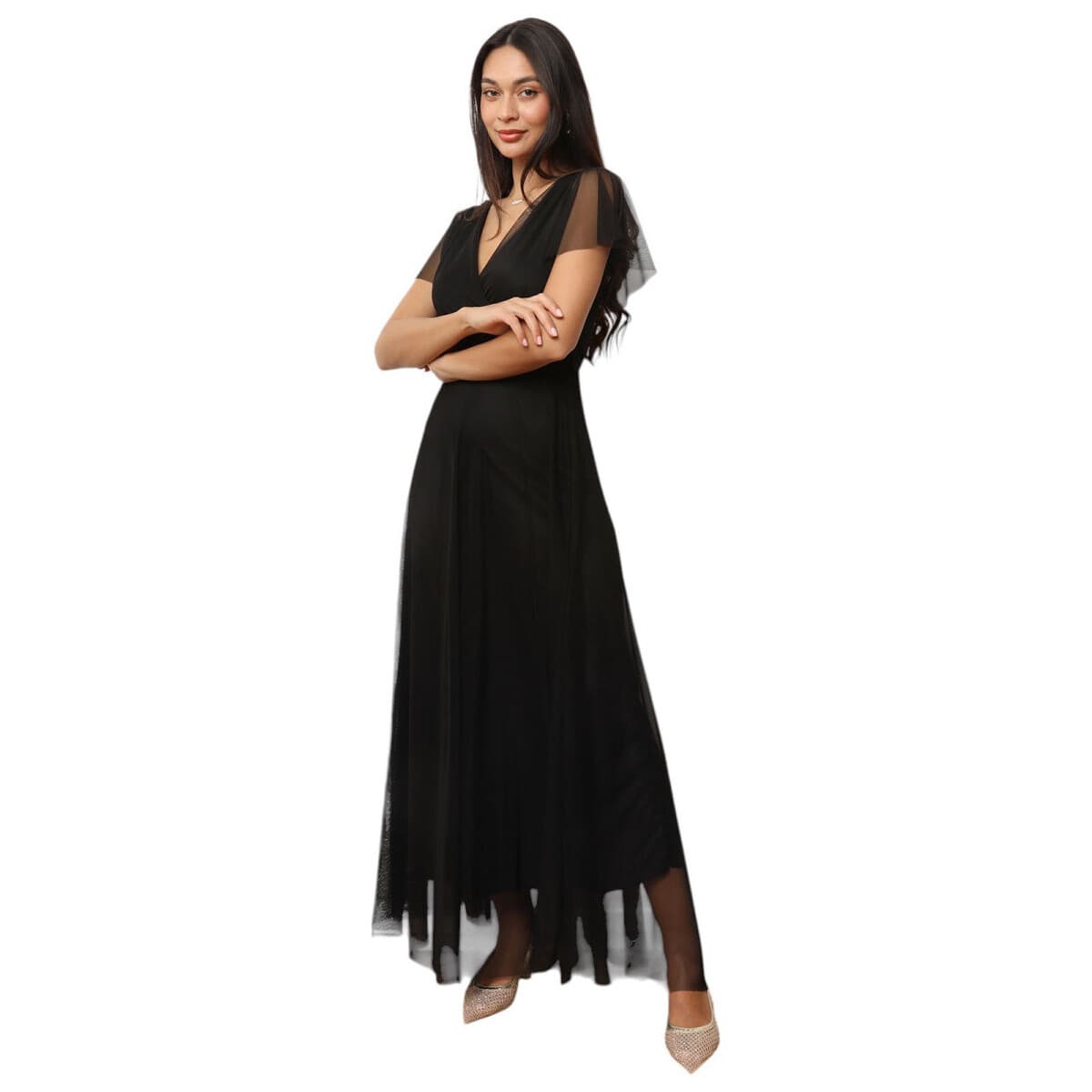 Μακριά Φορέματα La Modeuse 74823_P176762
