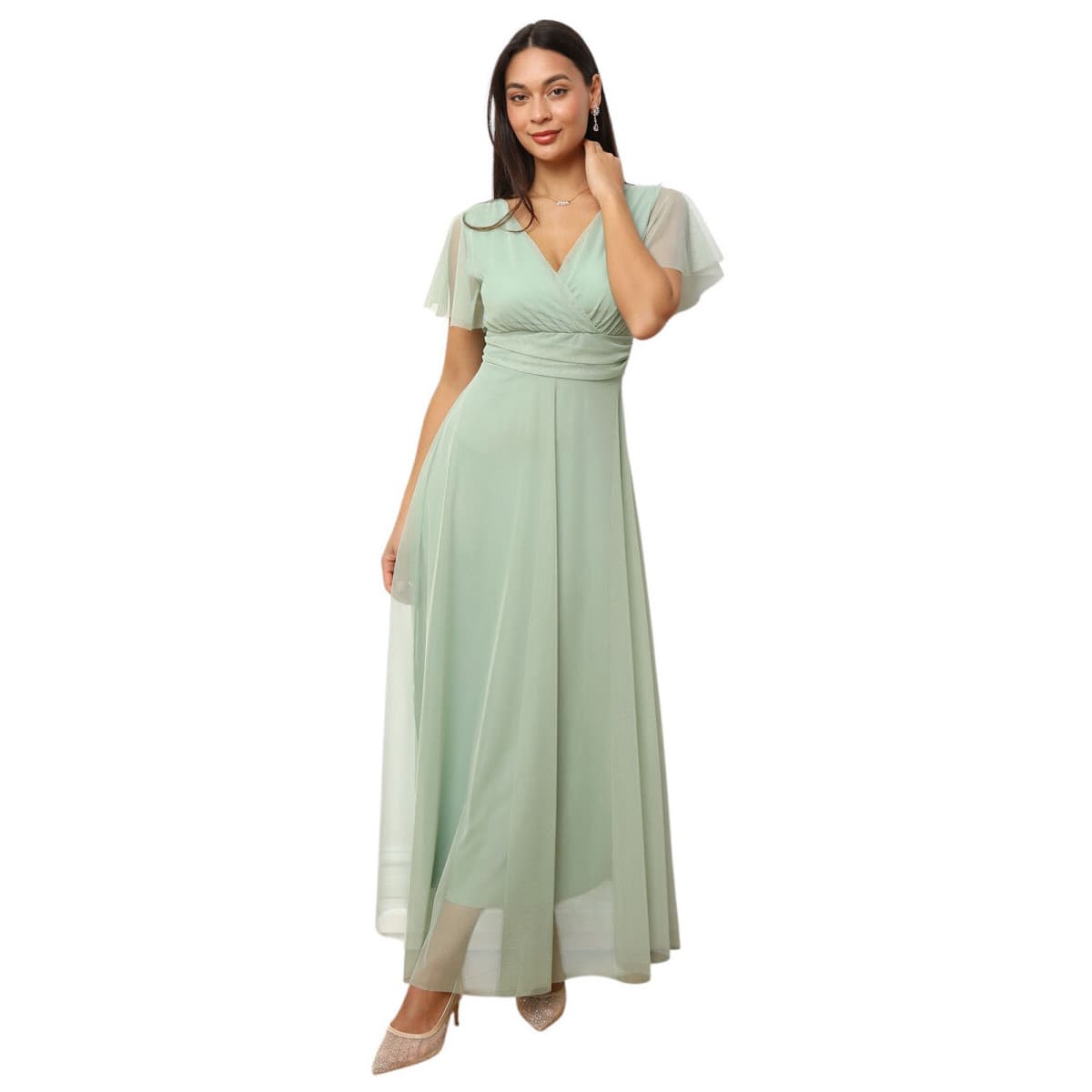Μακριά Φορέματα La Modeuse 74828_P176767
