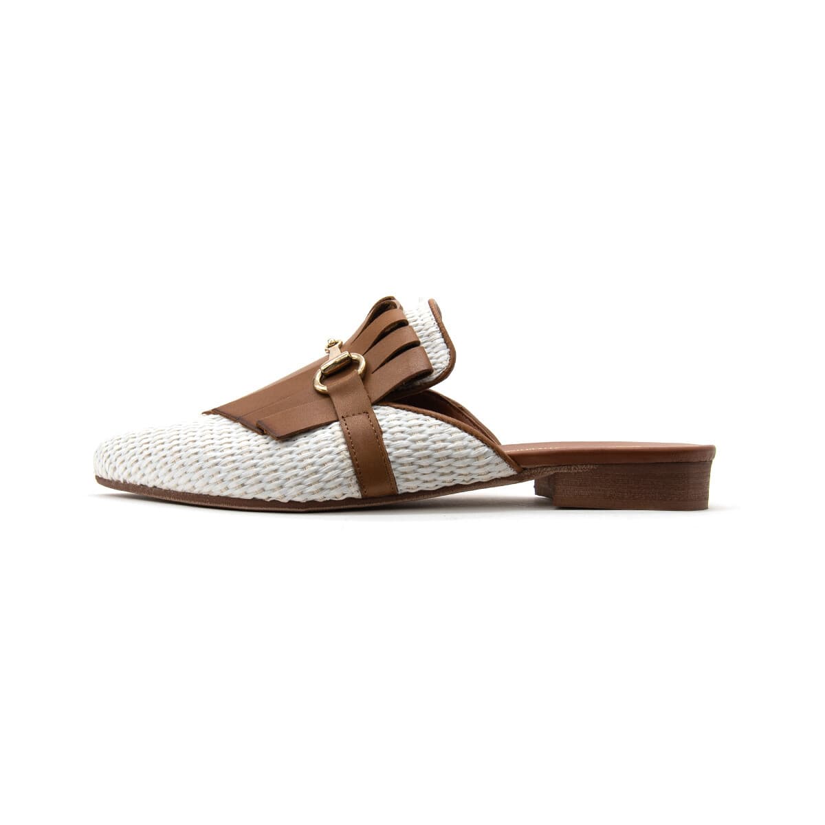 Mules Riccianera RAFFIA FLAT MULES WOMEN
