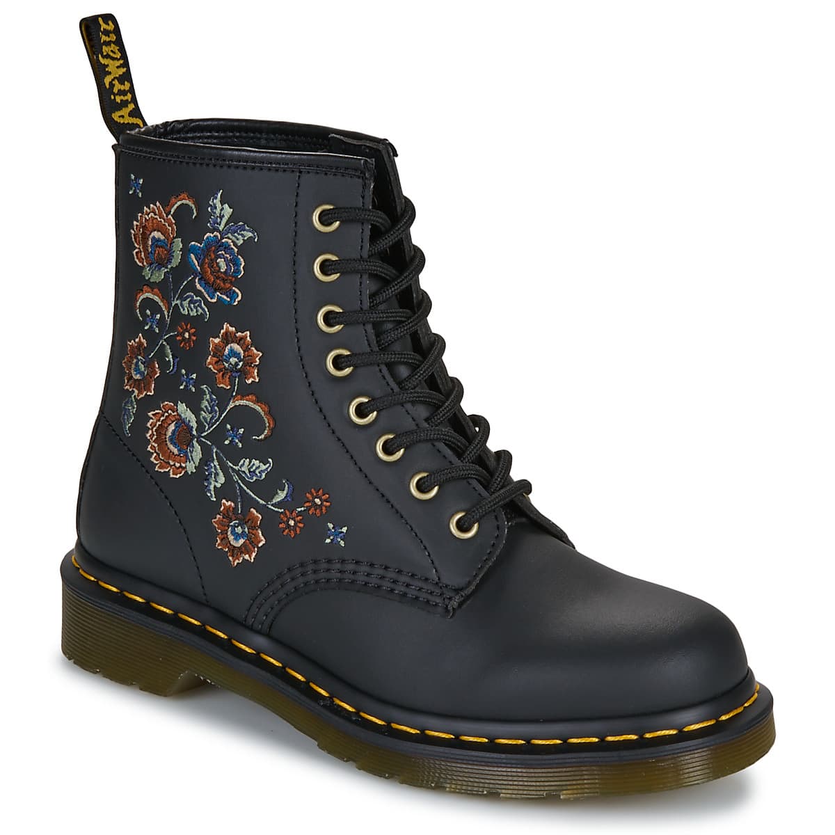 Μπότες Dr. Martens 1460 Vonda TF 8 Eye Boot Black Genix Nappa