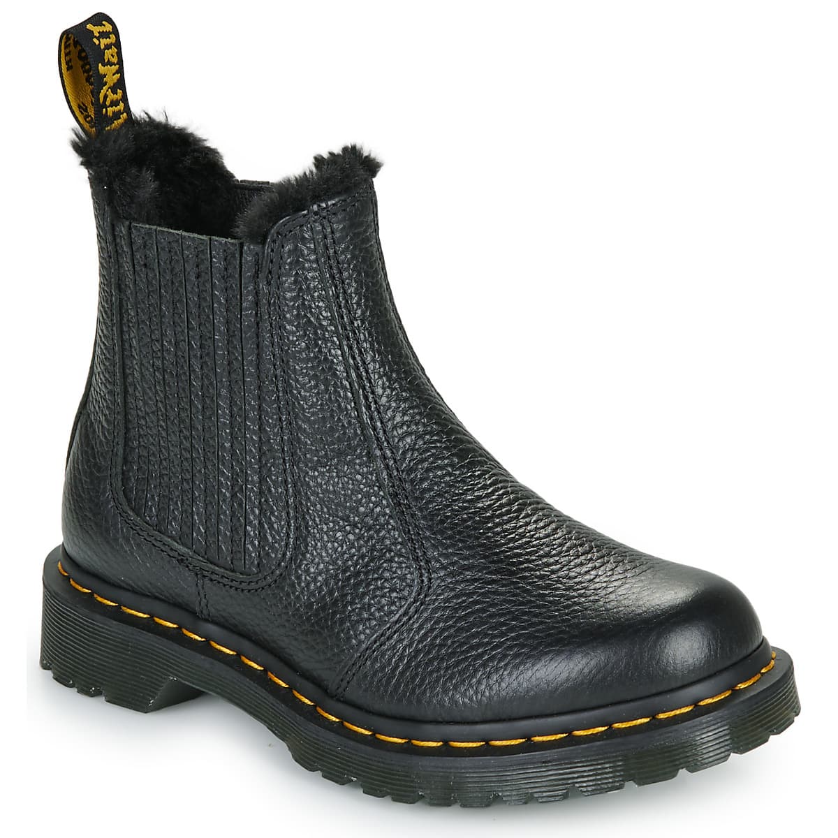 Μπότες Dr. Martens 2976 Leonore II Chelsea Boot Black Milled Nappa