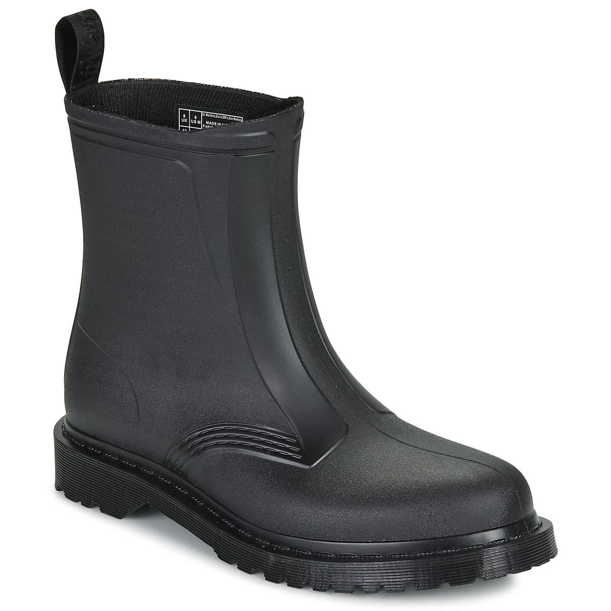 Γαλότσες Dr. Martens 1460 Rain Pull On Boot Black PVC