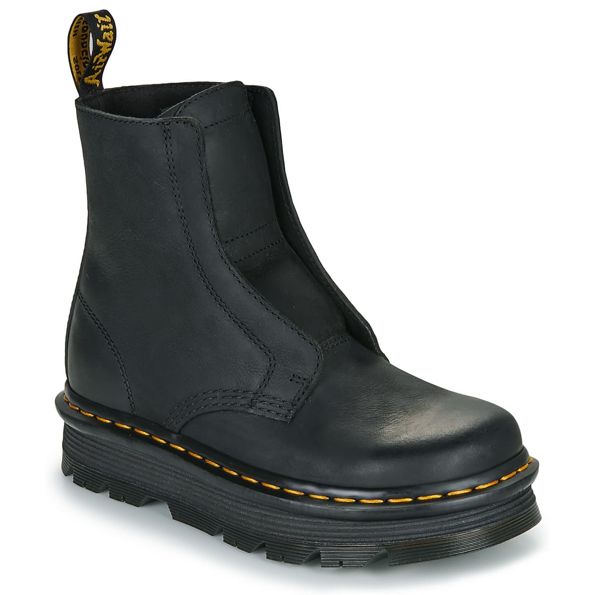 Μπότες Dr. Martens ZebZag Lace Less Laceless Boot Black Wyoming