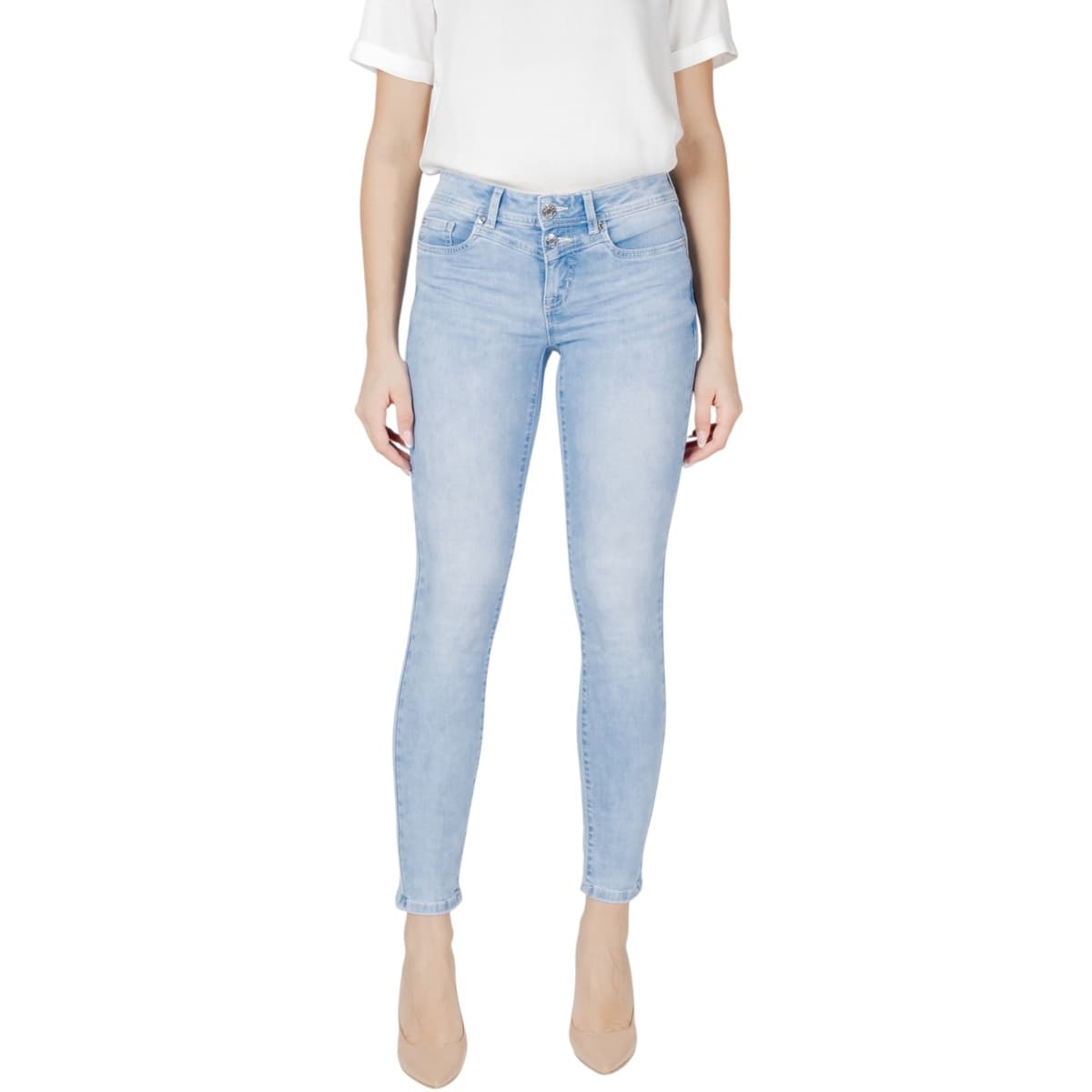 Skinny Τζιν Street One QR Style-York 378550
