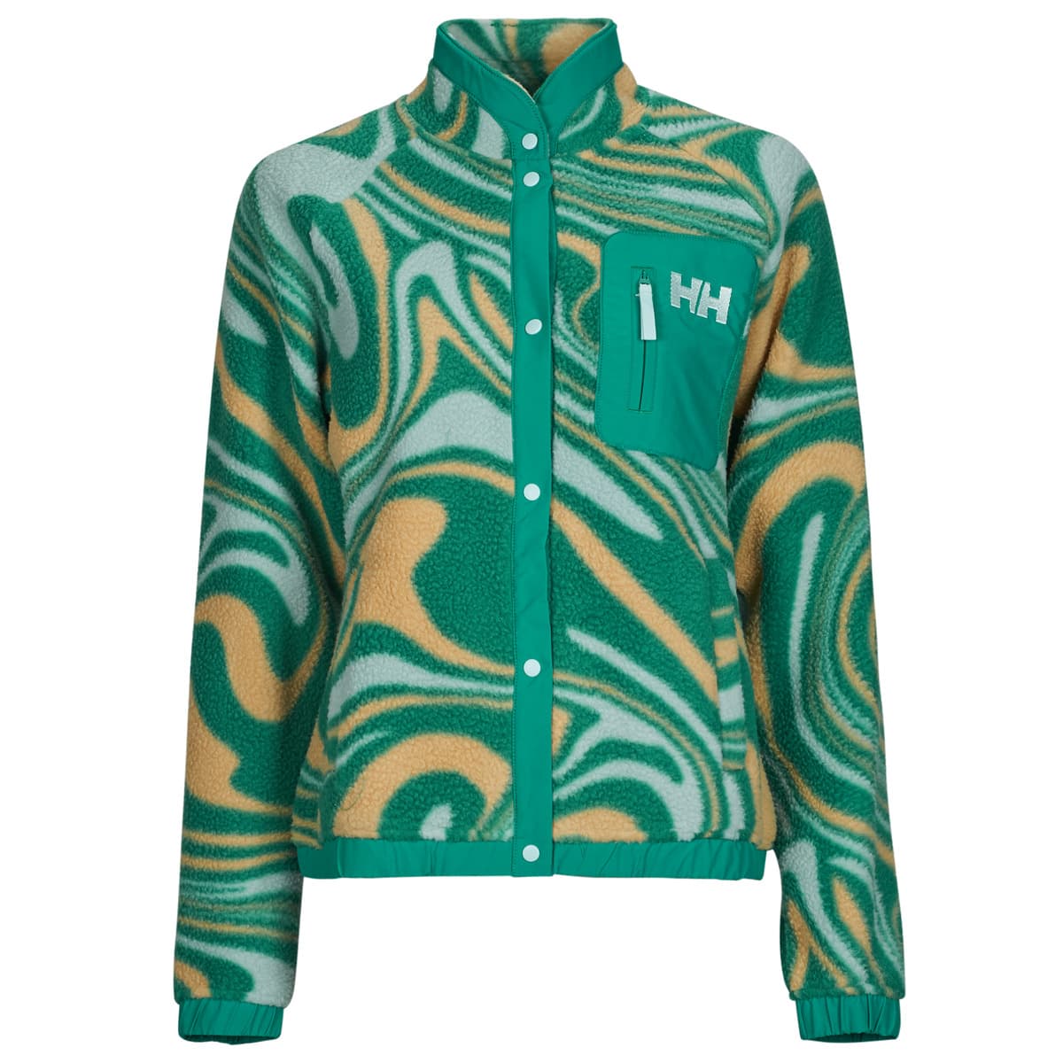 Fleece Helly Hansen W IMPERIAL PRINTED PILE SNAP