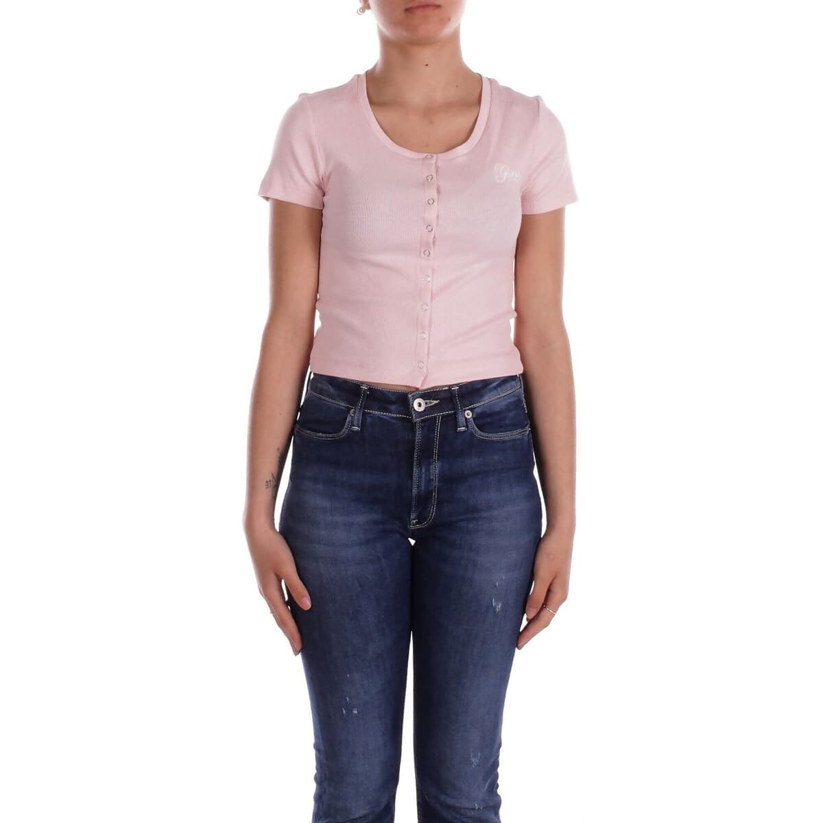 T-shirt με κοντά μανίκια Guess W5GP27KA0H1