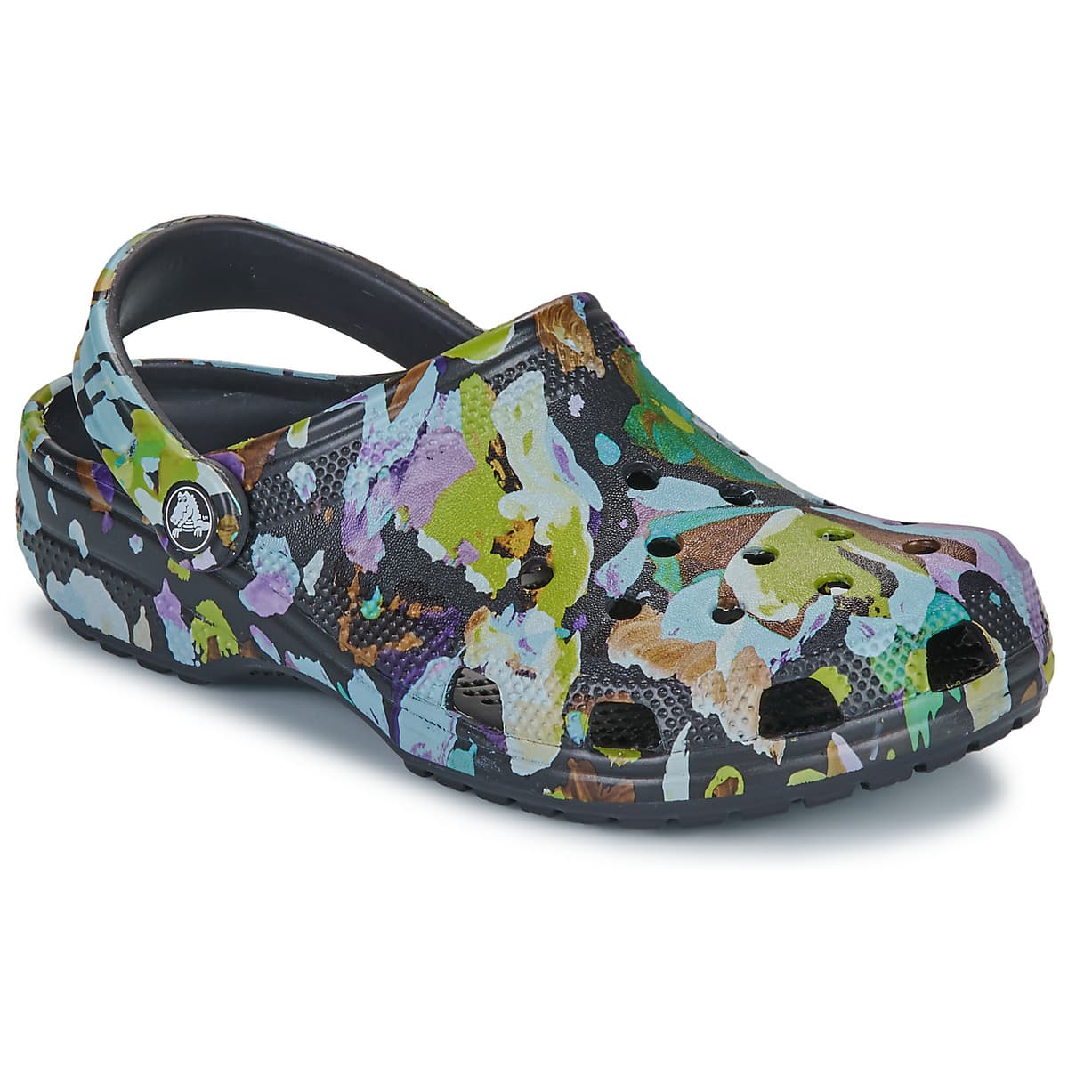 Τσόκαρα Crocs Classic Painted Floral Clog