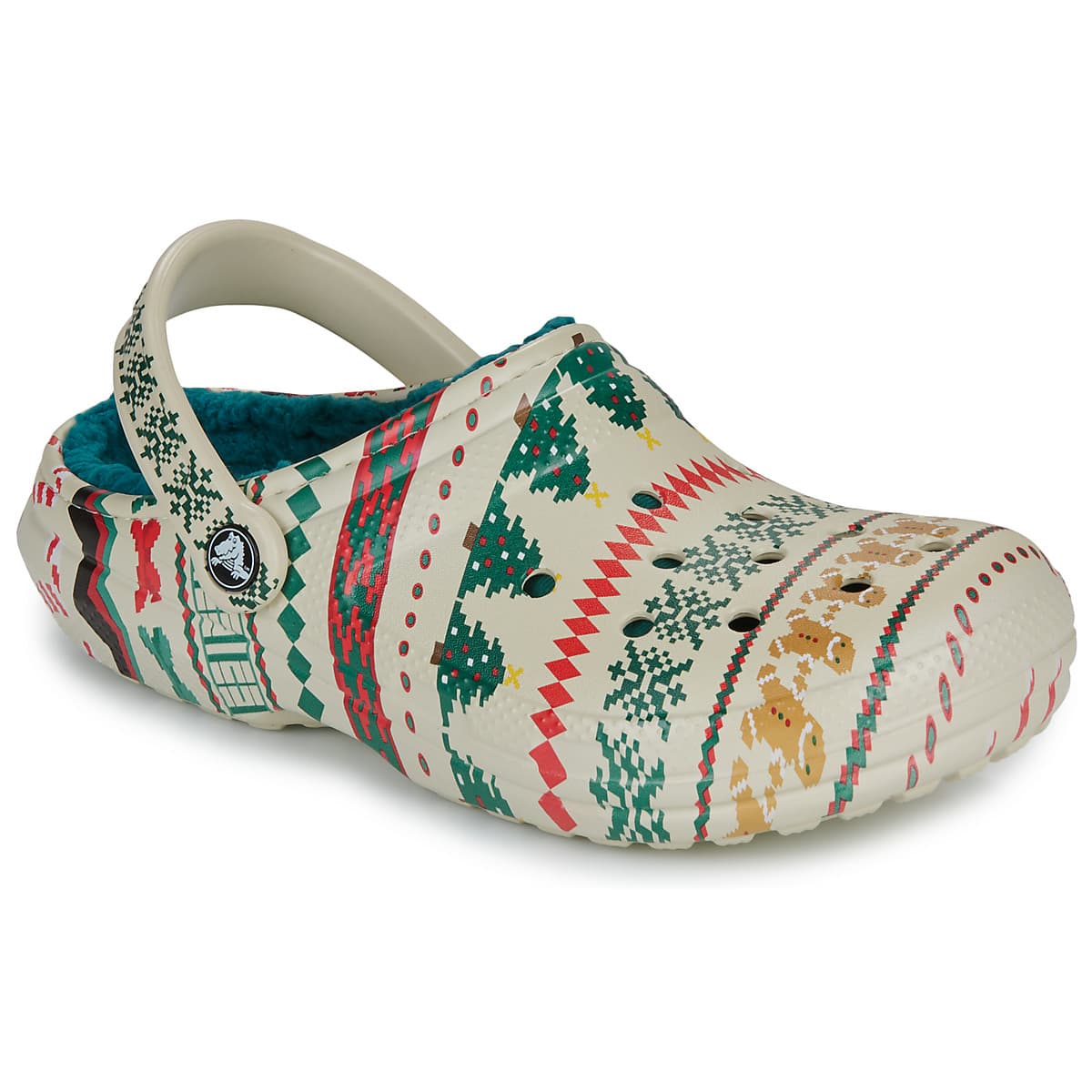 Τσόκαρα Crocs Classic Lined Fair Isle Clog