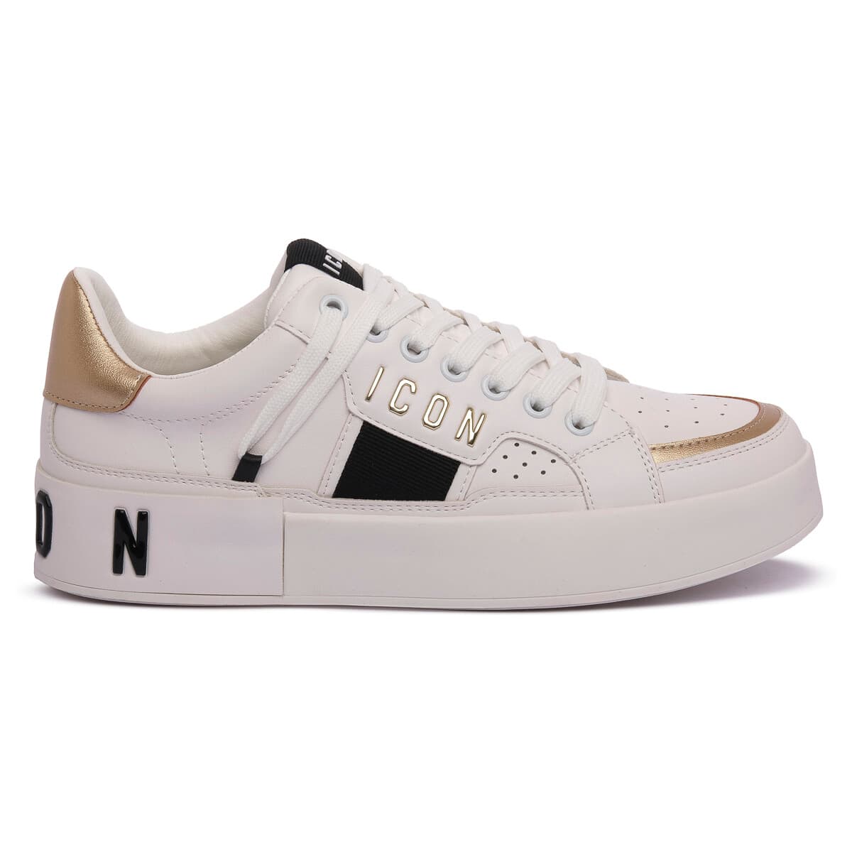Sneakers Icon WHITE GOLD
