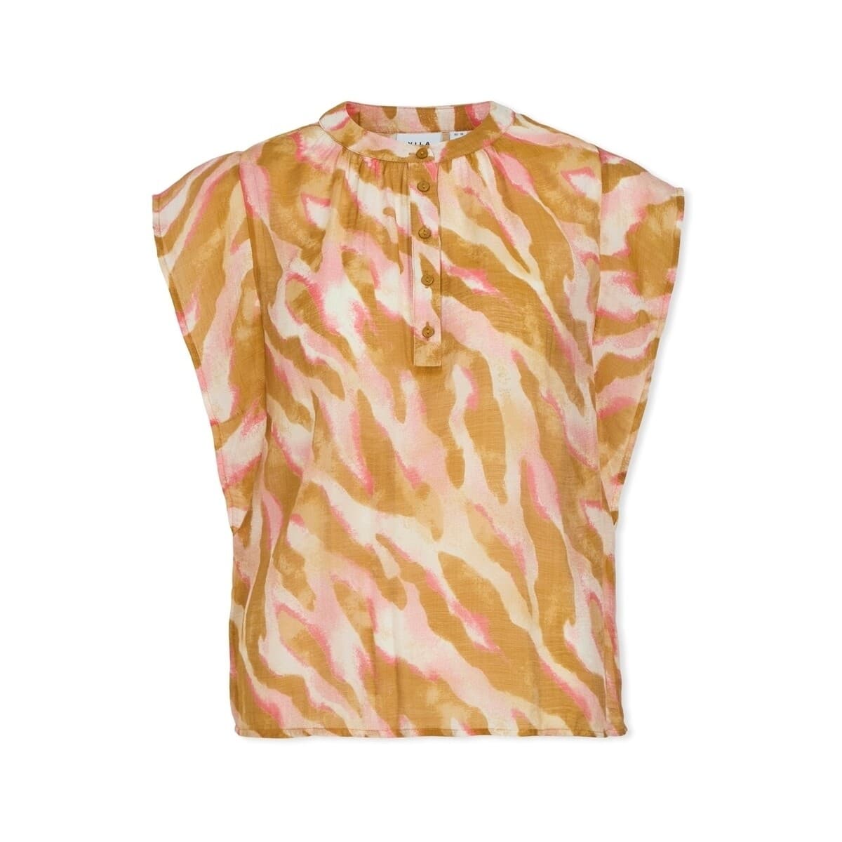 Μπλούζα Vila Top Lyria Soa - Wood Thrush