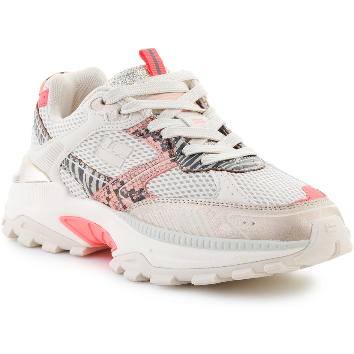 Xαμηλά Sneakers D.Franklin 347 Track Flame DFSH347006-BEIGE Beige/Multi