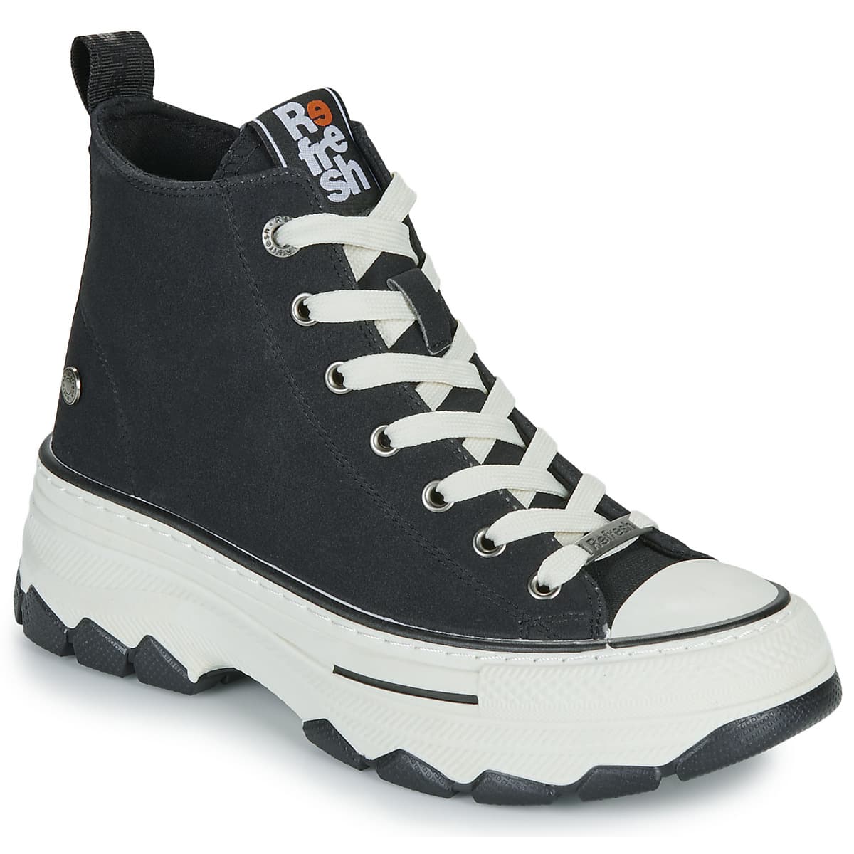 Ψηλά Sneakers Refresh 173078-BLACK