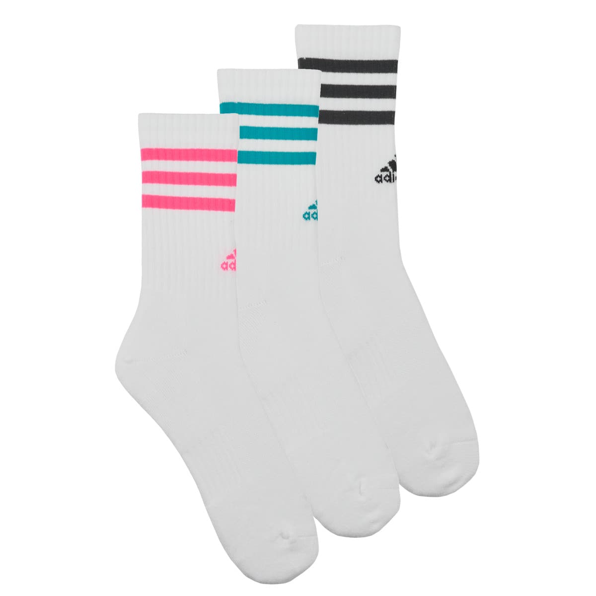 Κάλτσες adidas 3-Stripes Cushioned Crew Socks 3 Pairs