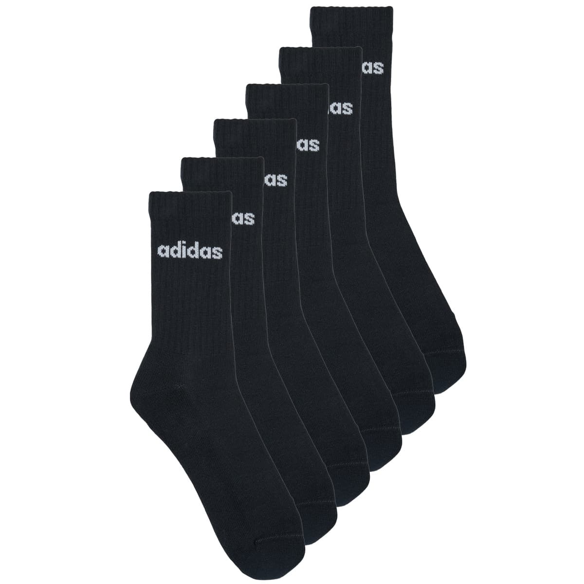 Κάλτσες adidas Linear Crew Cushioned Socks 3 Pairs