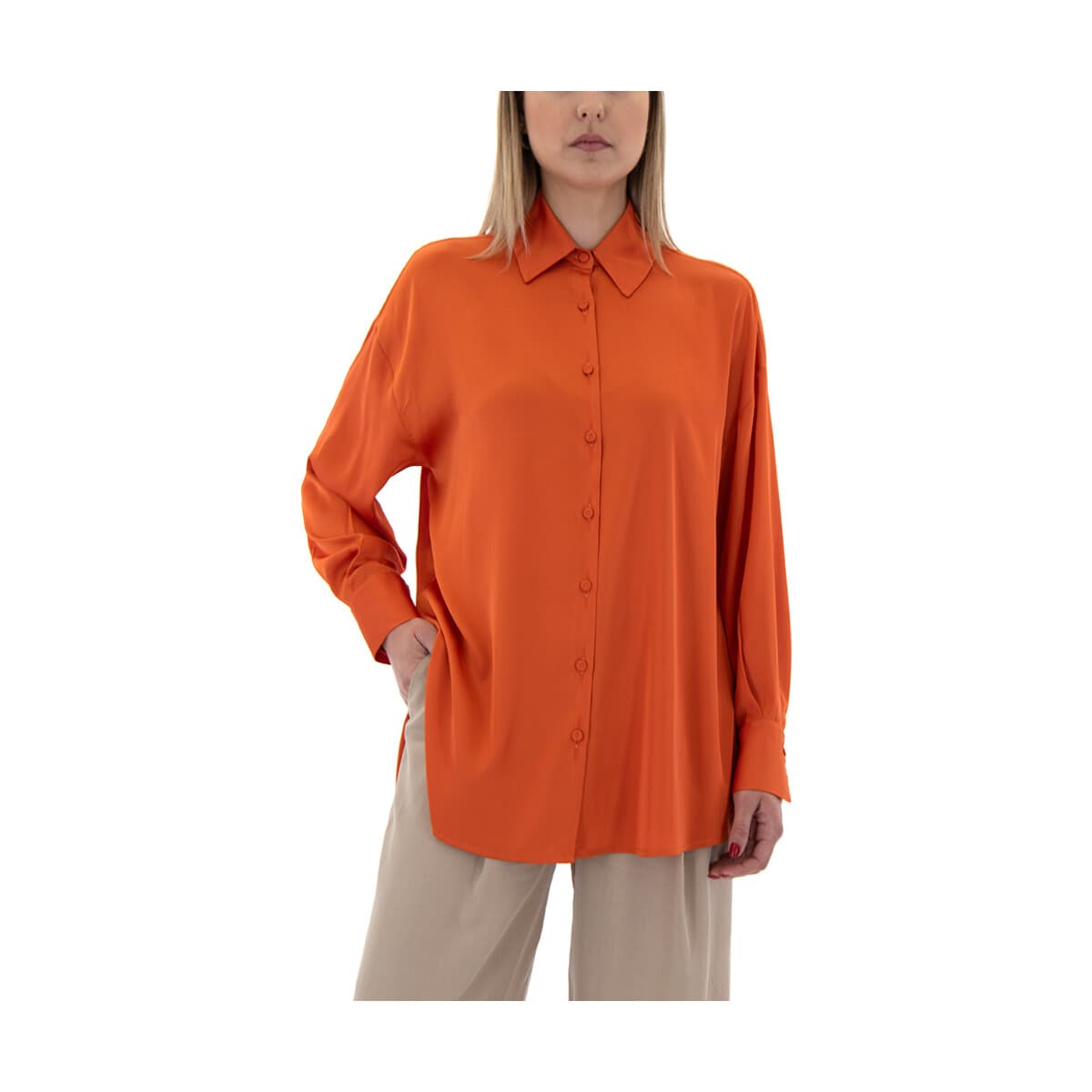 Πουκάμισα My T Wearables SATIN COMFORT FIT SHIRT WOMEN