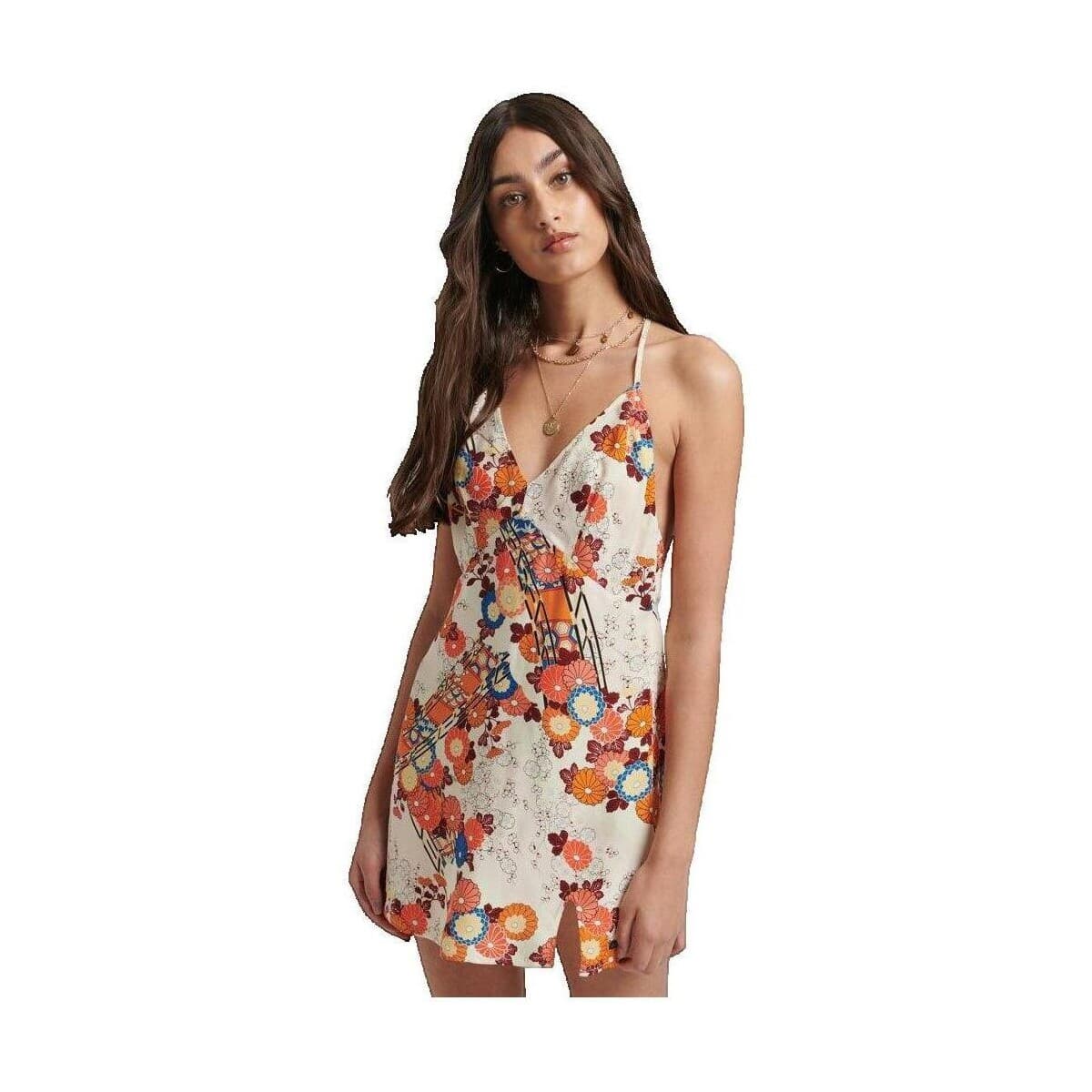 Φορέματα Superdry Vintage Mini Slip Halter