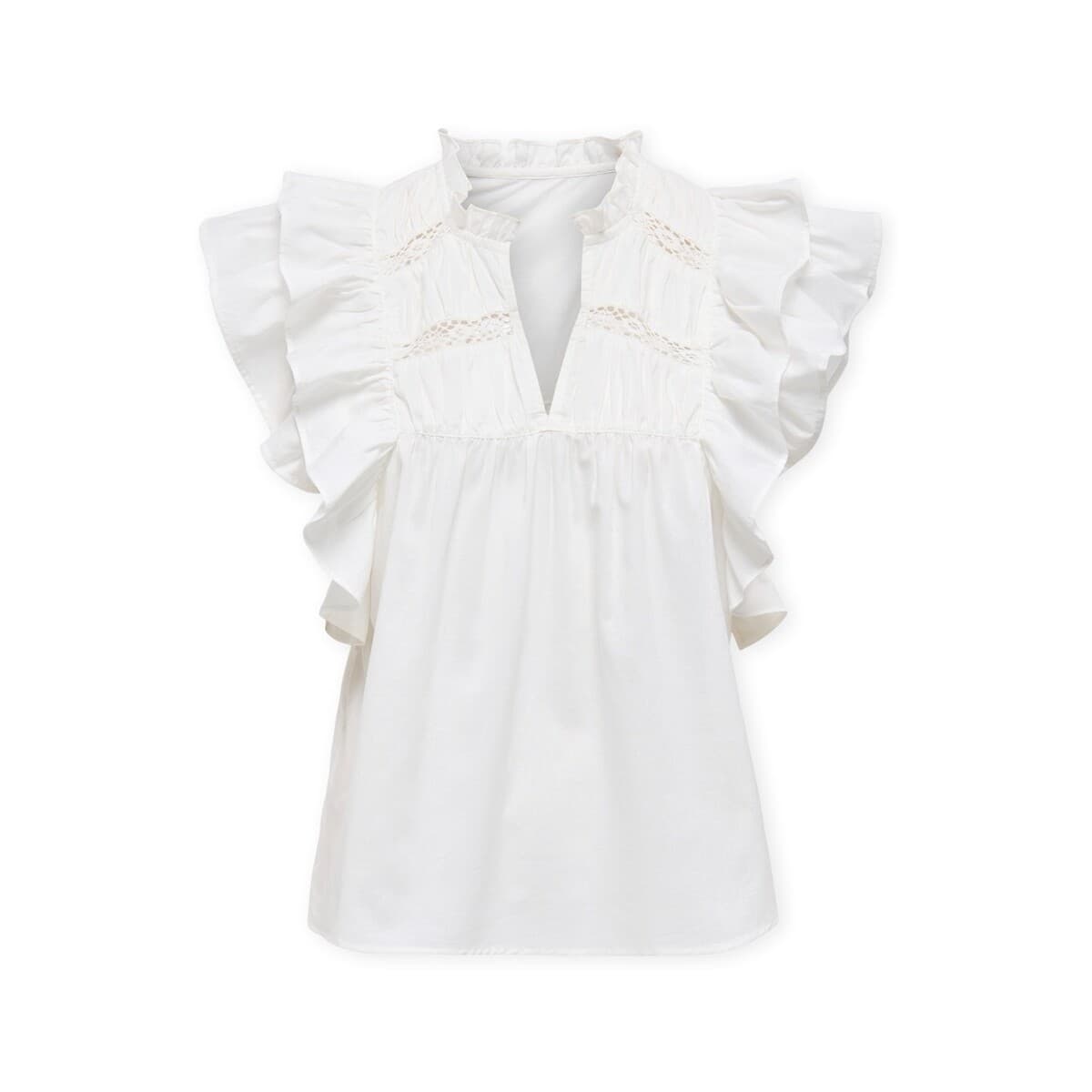 Μπλούζα Only Noos Top Sunny Life - Cloud Dancer