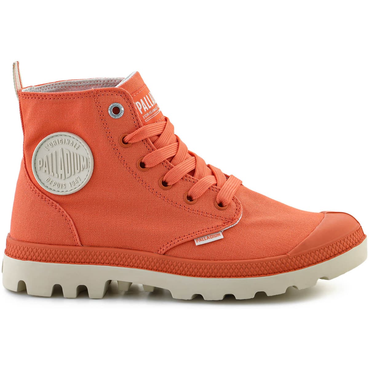 Ψηλά Sneakers Palladium PAMPA DUO CHROME 74470-813-M SUNSTONE ORANGE
