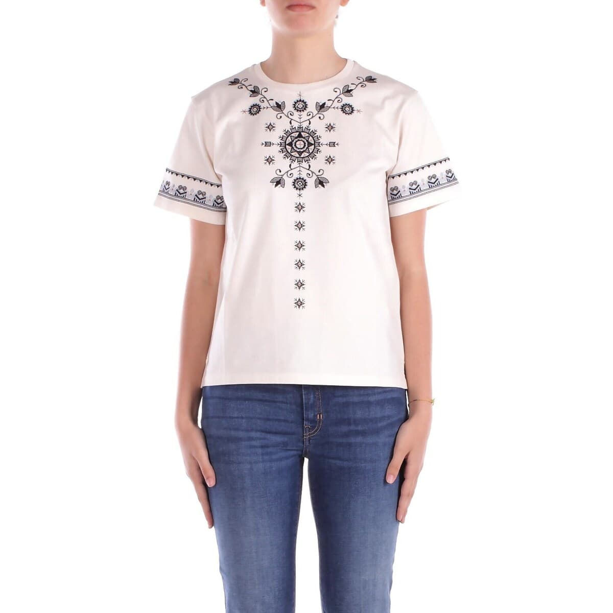 T-shirt με κοντά μανίκια Max Mara OLGA