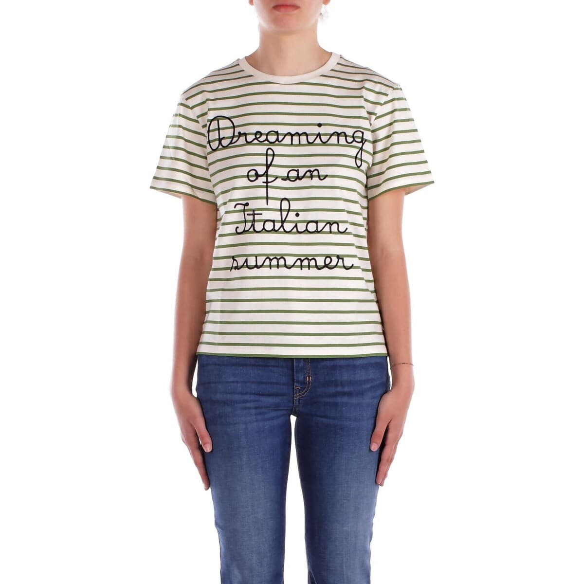 T-shirt με κοντά μανίκια Max Mara OLGA