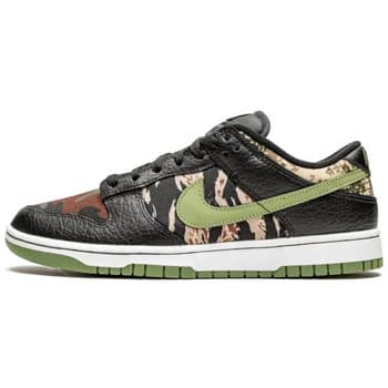 Sneakers Nike Dunk Low SE Black Multi-Camo (Crazy Camo)