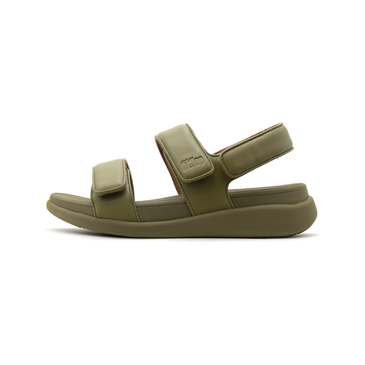 Σανδάλια FitFlop F-MODE GO BACK STRAP FLATFORM SANDALS WOMEN