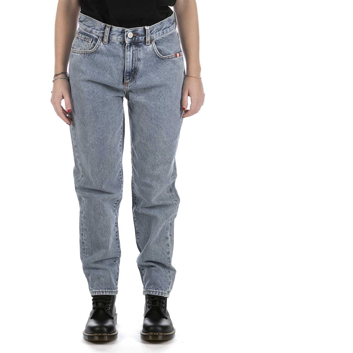 Jeans Amish Jeans Lizzie Denim Real Stone