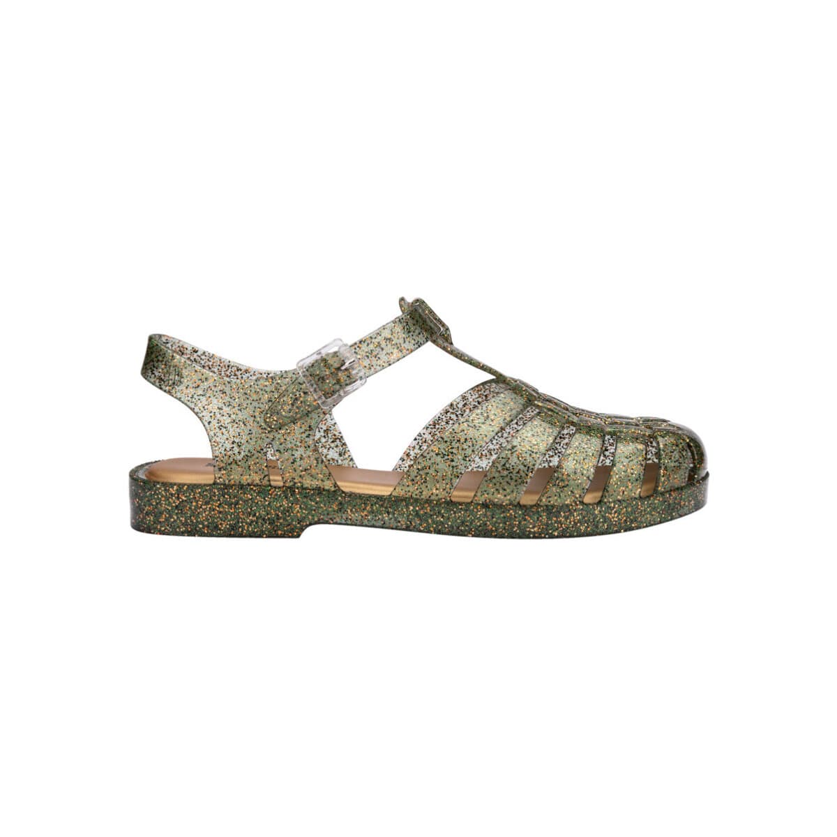 Sneakers Melissa Possession Shiny Sandals - Glitter Clear/Beige