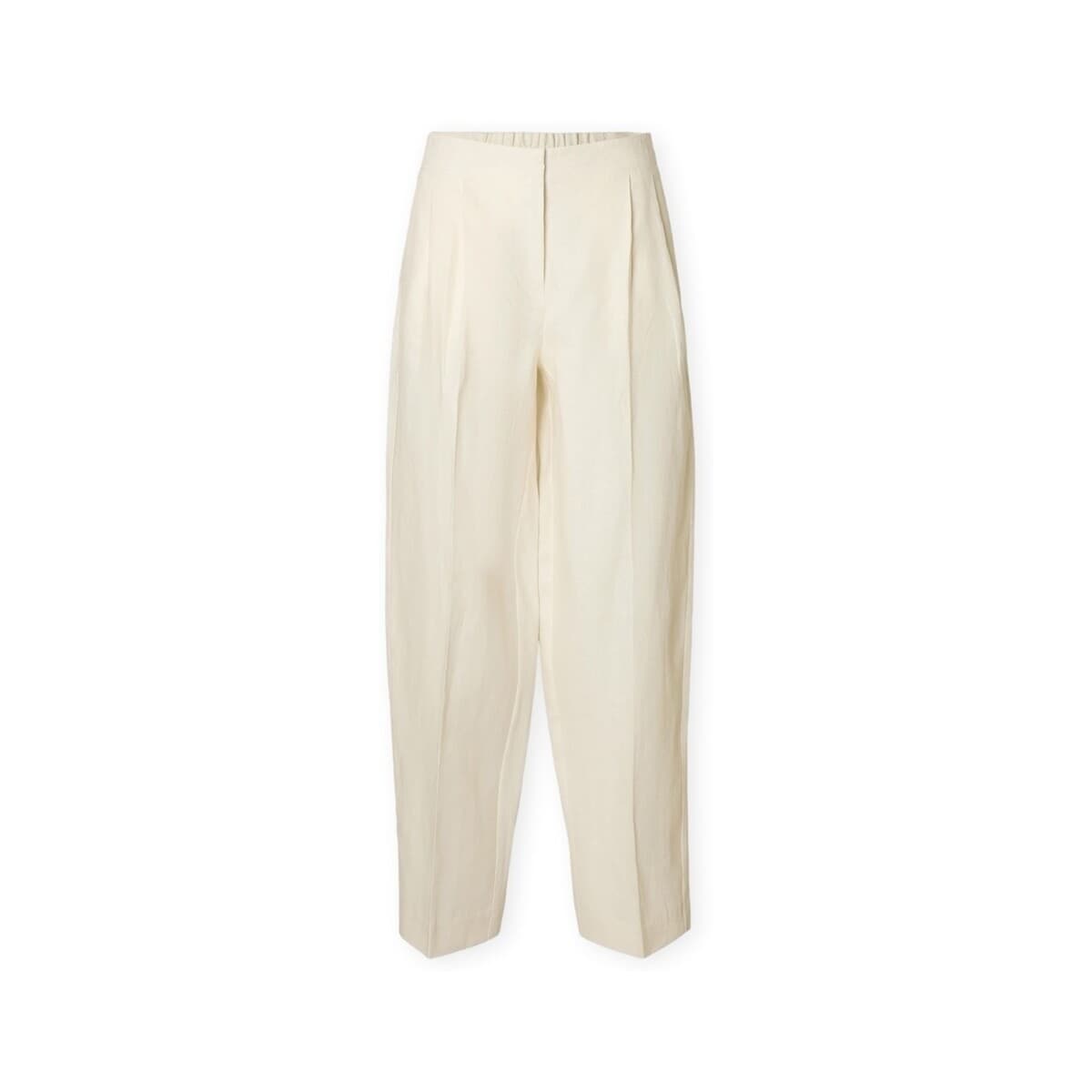Παντελόνια Selected W Barrel Lia Trousers - Birch