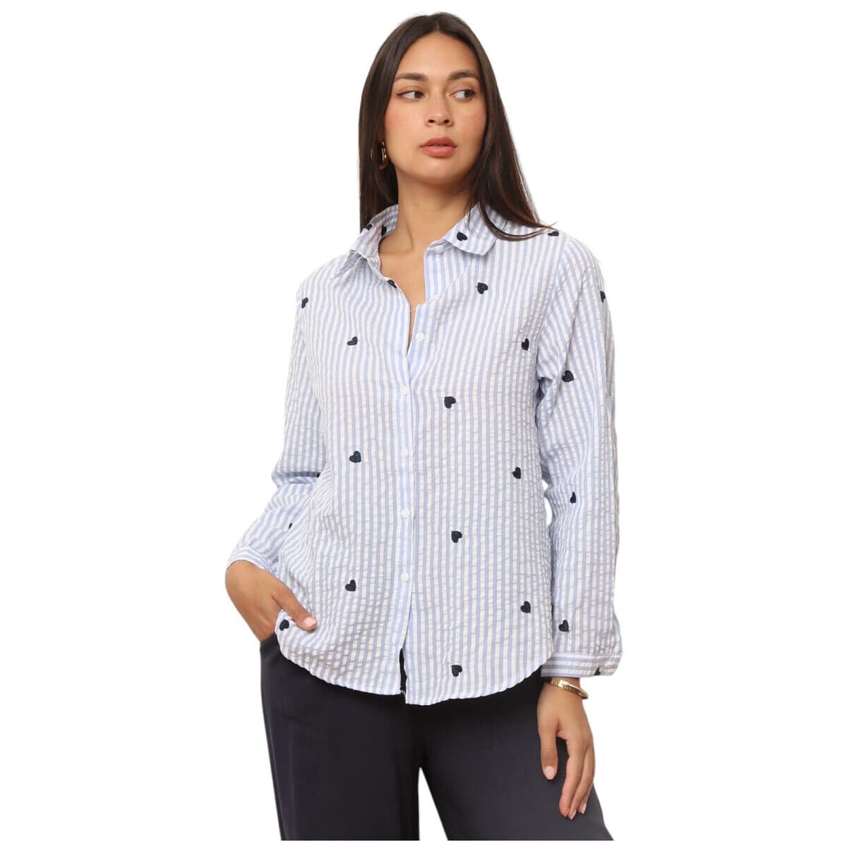 Πουκάμισα La Modeuse 74212_P175615