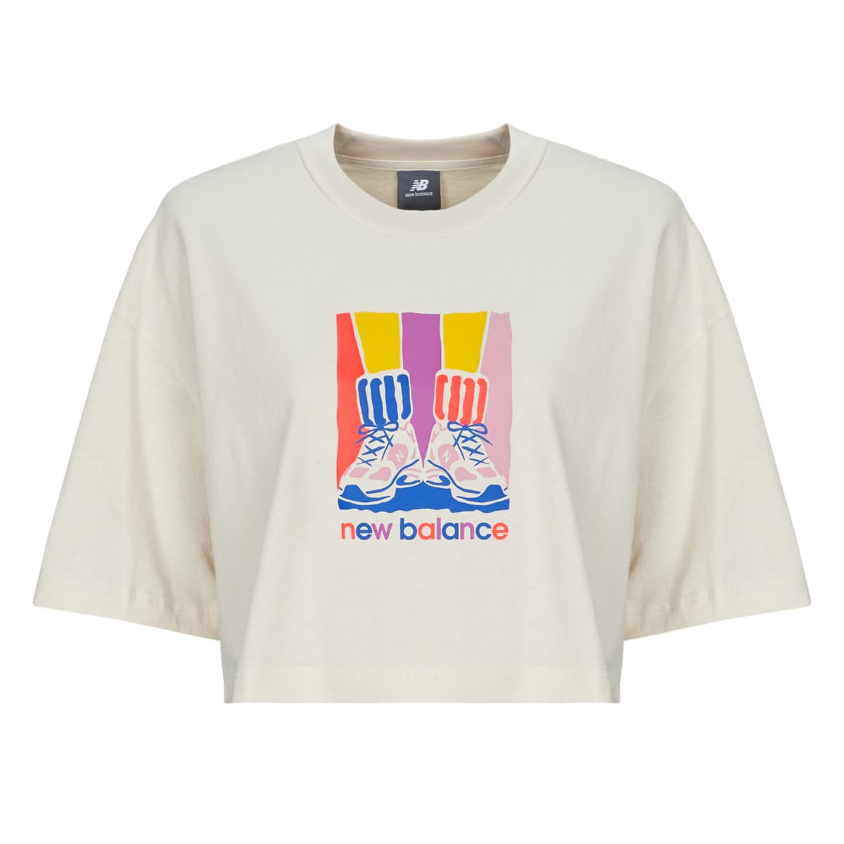 T-shirt με κοντά μανίκια New Balance ATHLETICS GRADIENT SHOES T-SHIRT