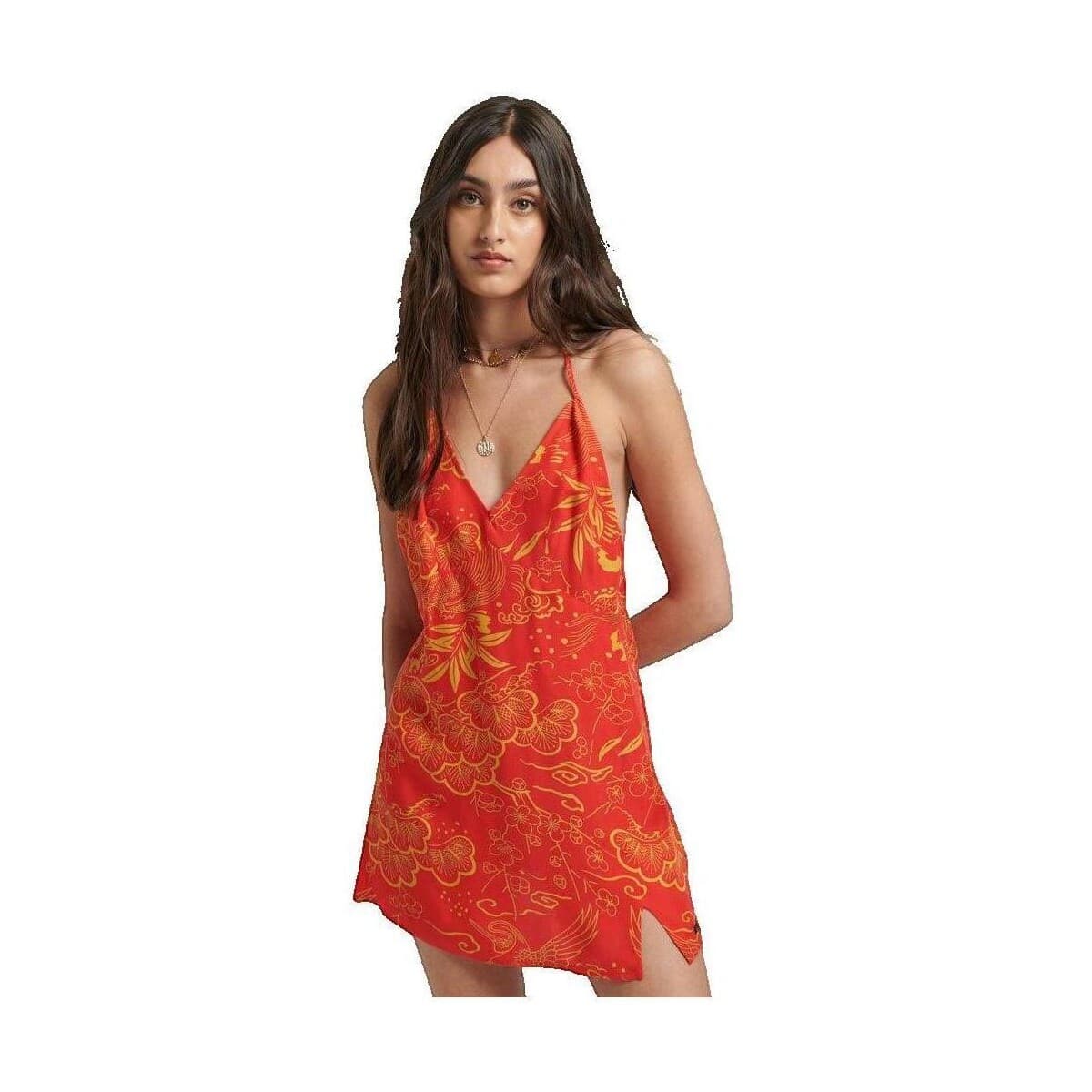 Φορέματα Superdry Vintage Mini Slip Halter