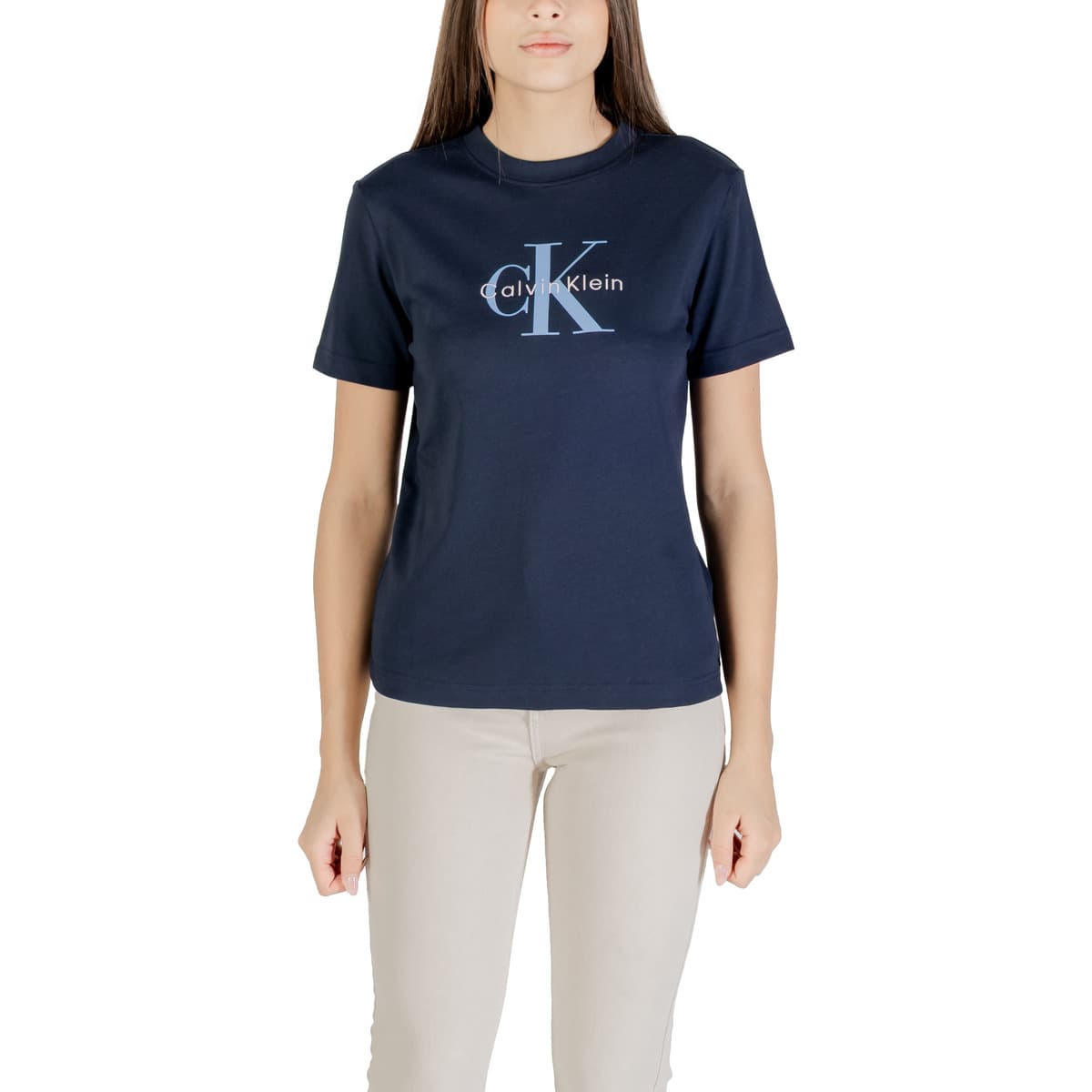 T-shirt με κοντά μανίκια Calvin Klein Jeans HERO SS CLASSIC MONO LV047B865G