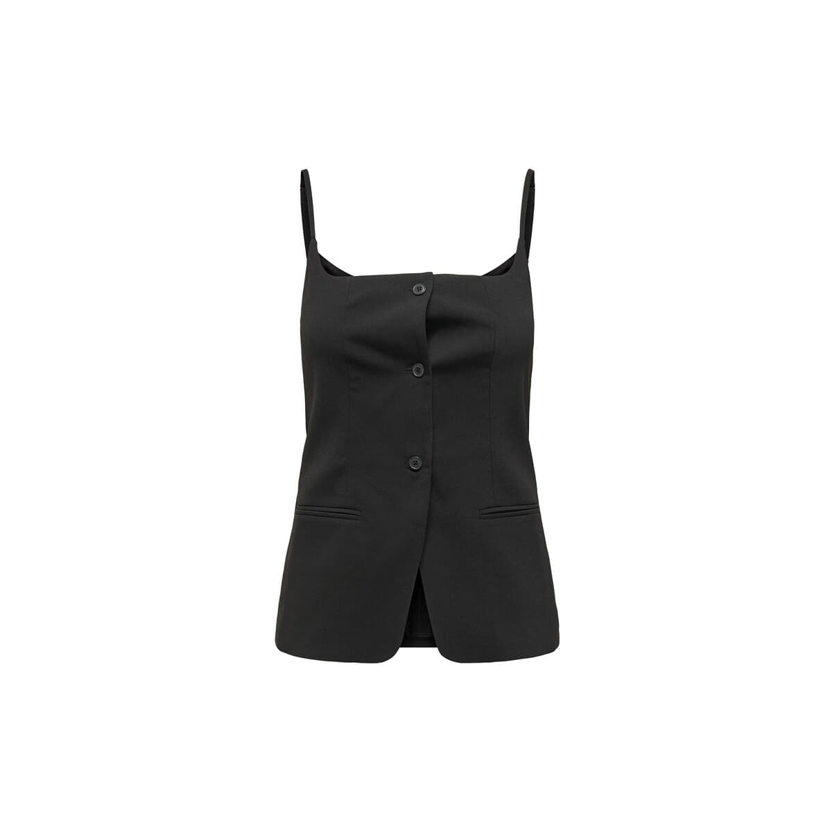 Αμάνικα/T-shirts χωρίς μανίκια Only ONLADORA BUTTONED VEST TOP WOMEN