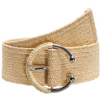 Ζώνη Only ONLHARPER RAFFIA BELT WOMEN