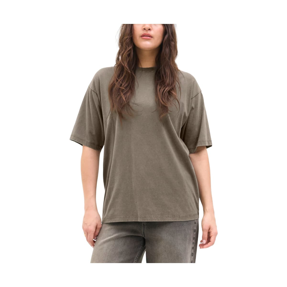 T-shirt με κοντά μανίκια JJXX JXANDREA WASH LOOSE FIT T-SHIRT WOMEN