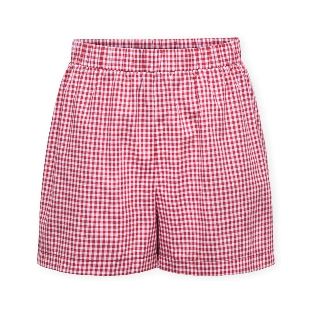 Shorts & Βερμούδες Only Maye Check Shorts - Salsa/White